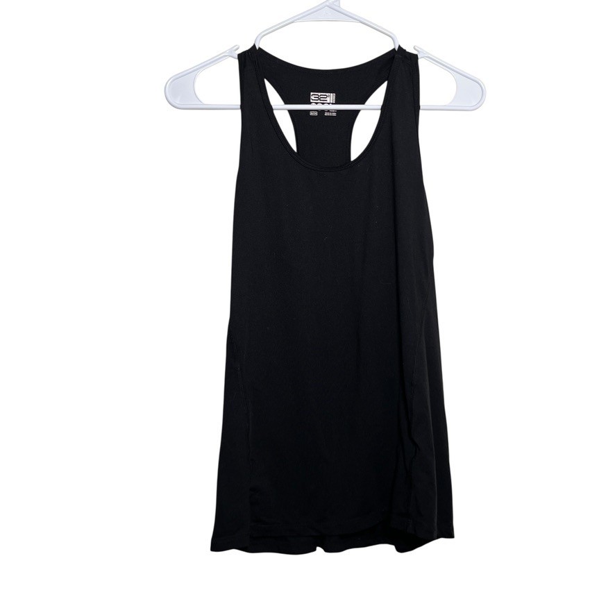 32 Degrees Cool Tank Top Women’s Small Black Scoop Neck Racerback Active