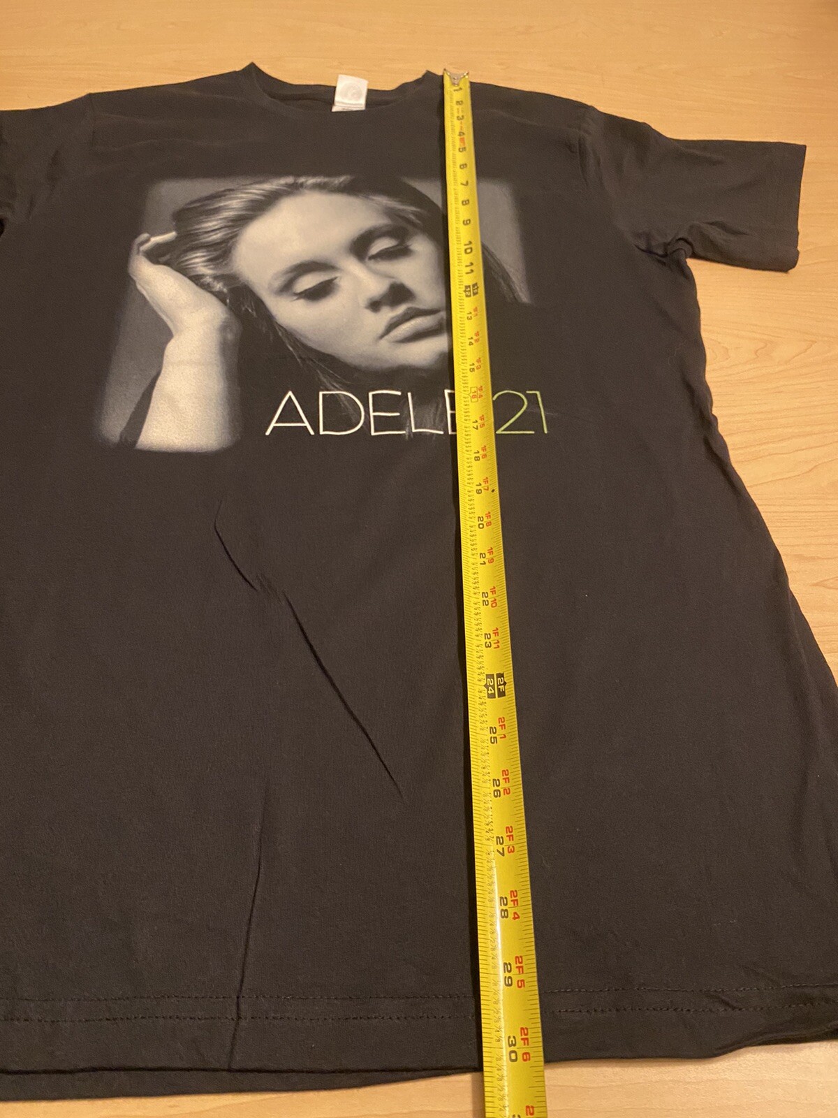 2011 ADELE 21 Tour T-shirt W/Concert Dates Large Made In USA RARE! NEW