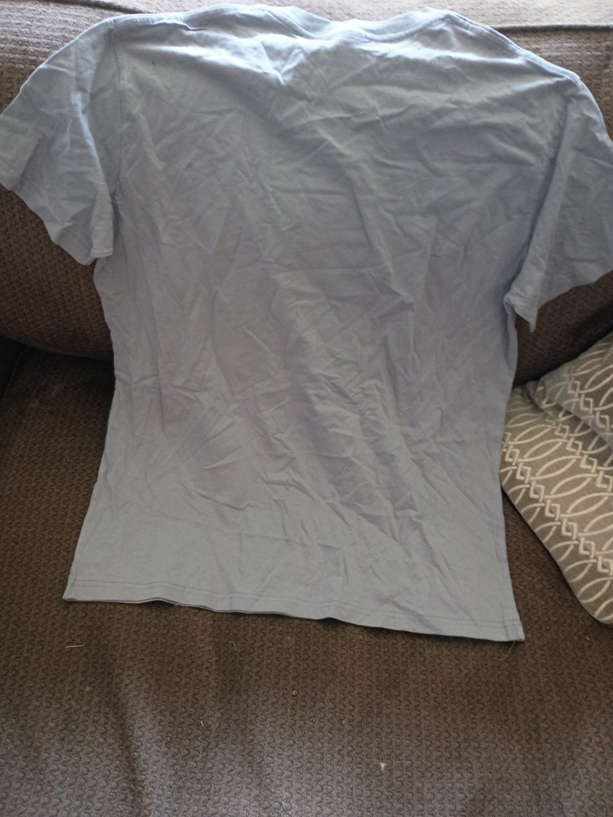 Temu Nwt Floral Gray T Shirt