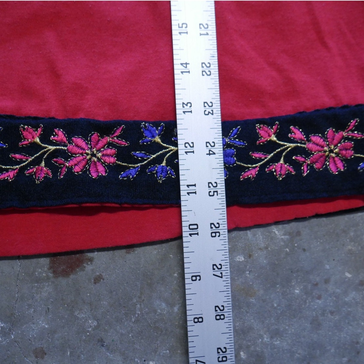Vintage 90s Jerzees Custom Stitch Floral Shirt Made In USA Womens Size L