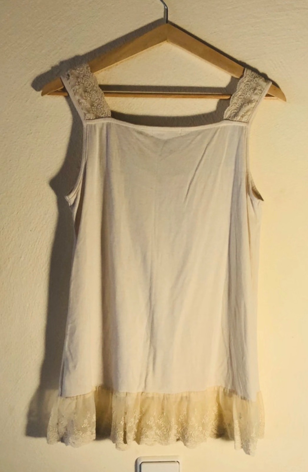 Axes Femme Camisole Lace Bow Ruffle Cream Ivory Cottagecore Coquette – Japan