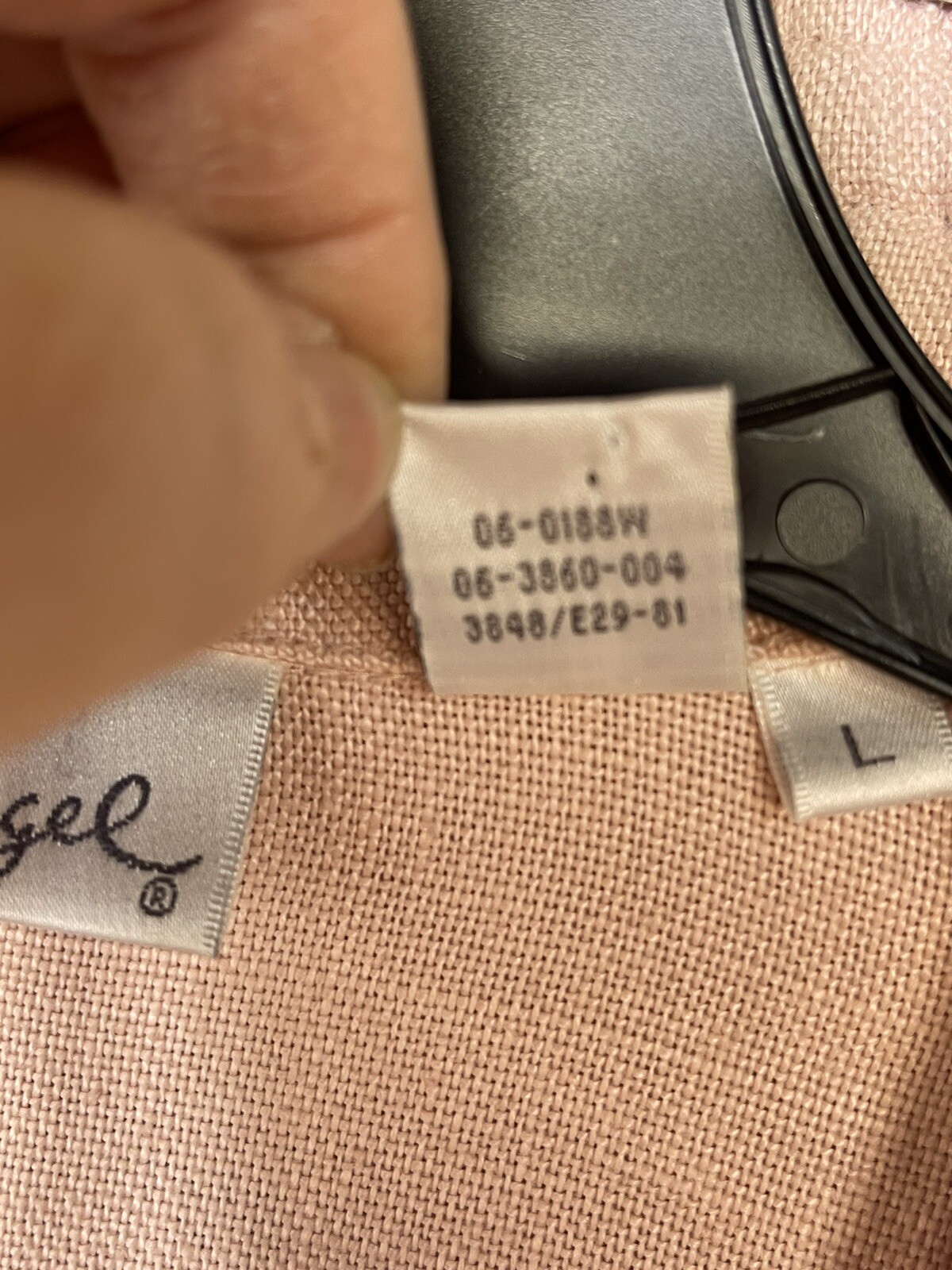 Spiegel Women’s Linen Light Pink Top Jacket & Pants Size 14 EUC Beautiful