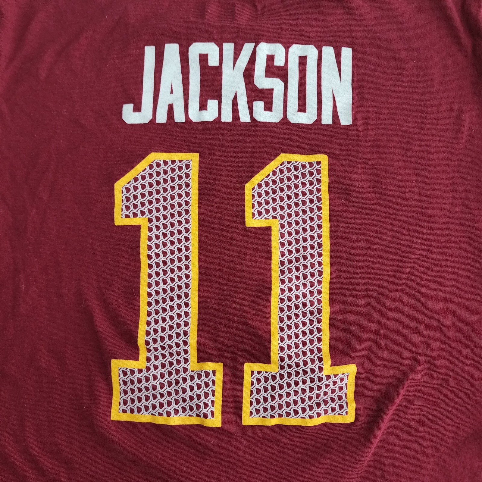 Washington Redskins DeSean Jackson Red Short Sleeve T-Shirt Women’s S