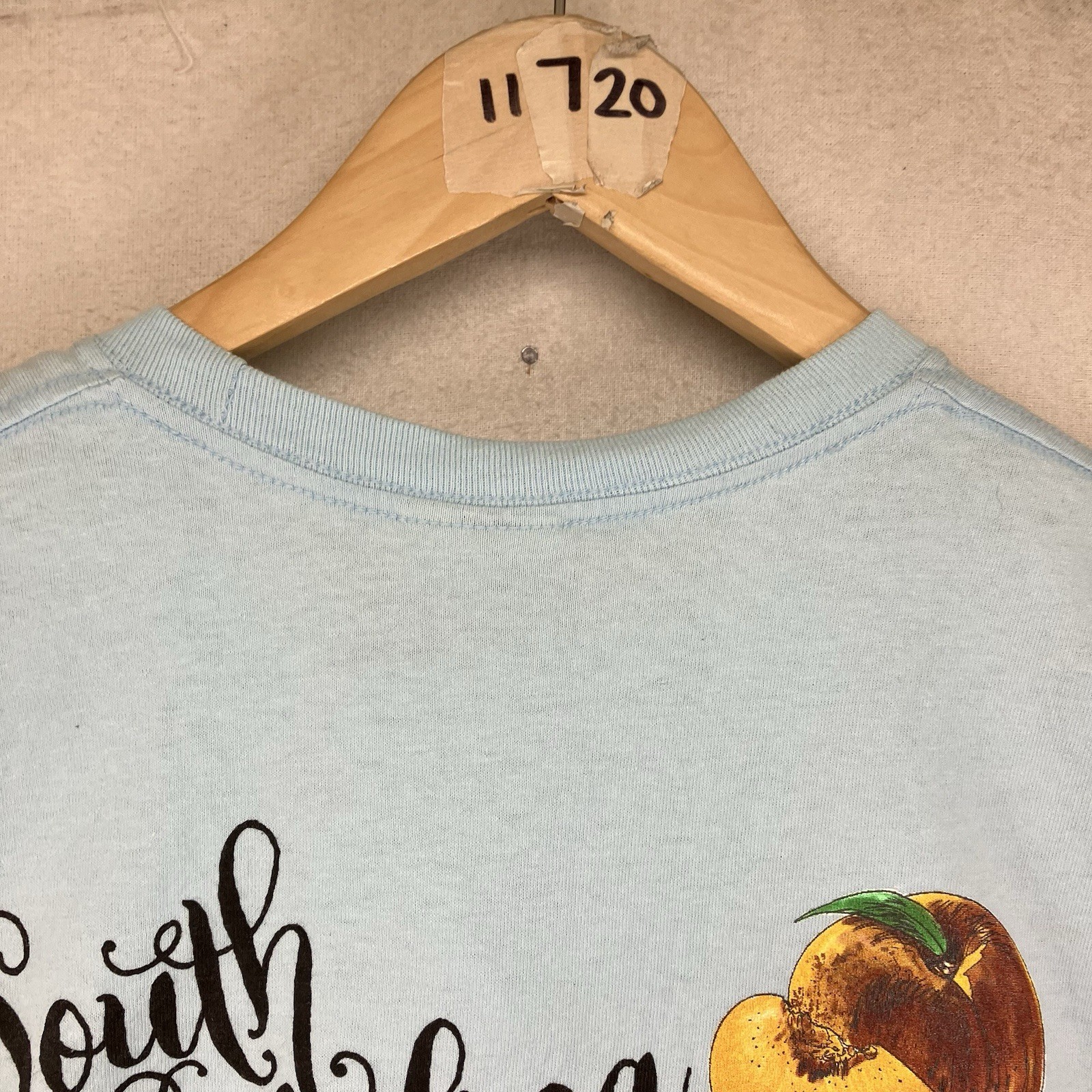 Simply Southern T Shirt Women’s Medium South Carolina State Icon Light Blue NWT