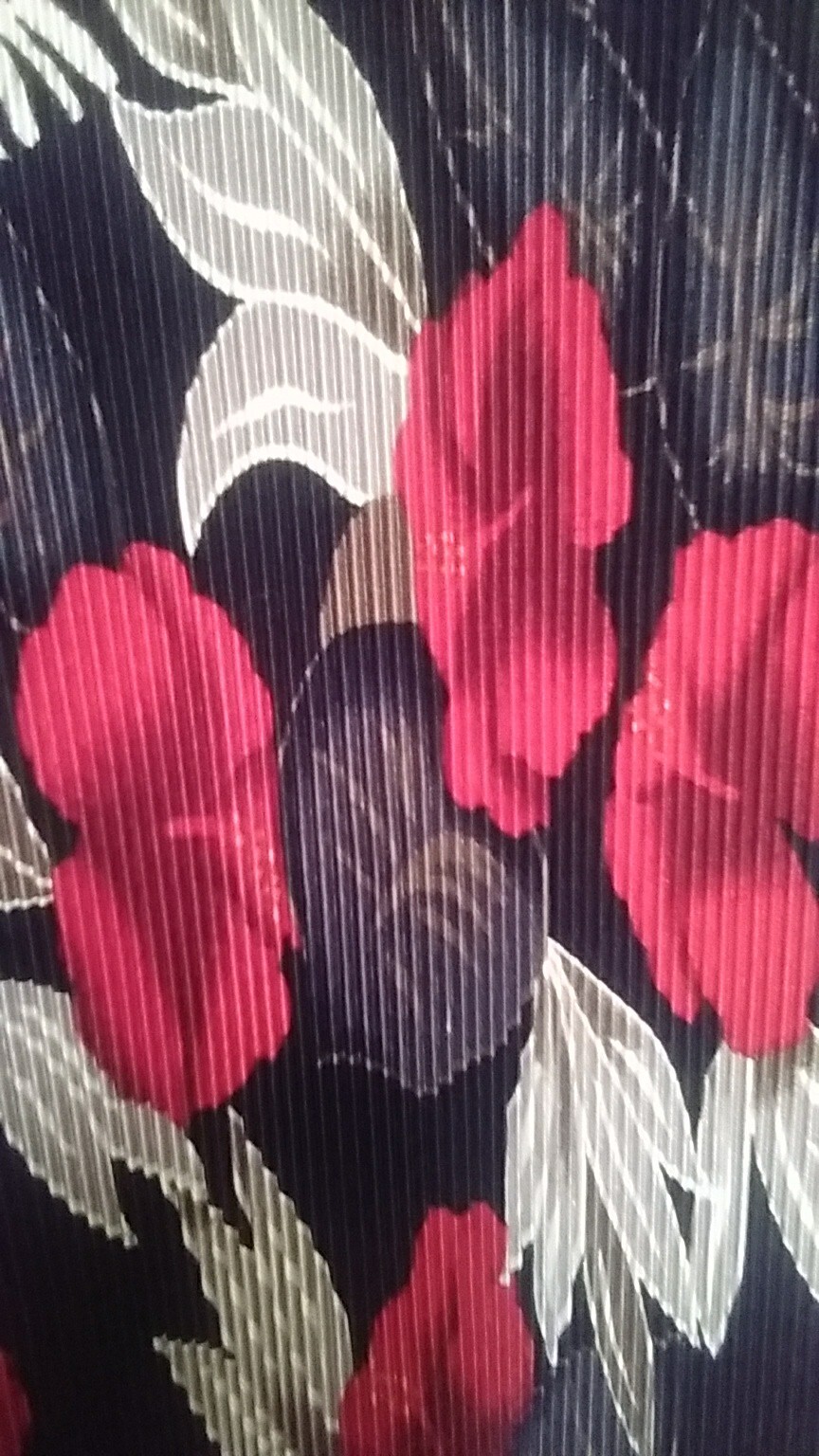 Animal Print Tropical Shell Black Red Tan Liquid Knit Athleisure Hawaiian