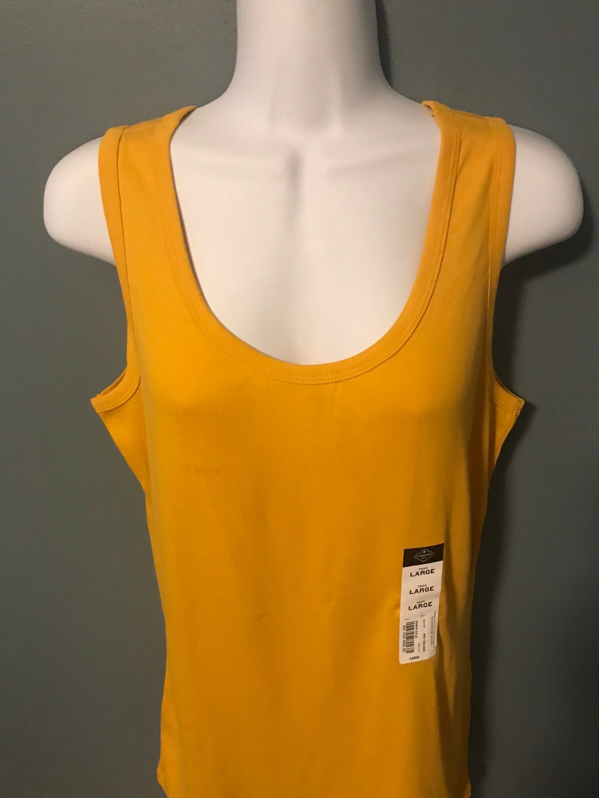 Women’s St. John’s Bay Tank Top S M L XL / Red Mint Blue Pink Gold Green Purple