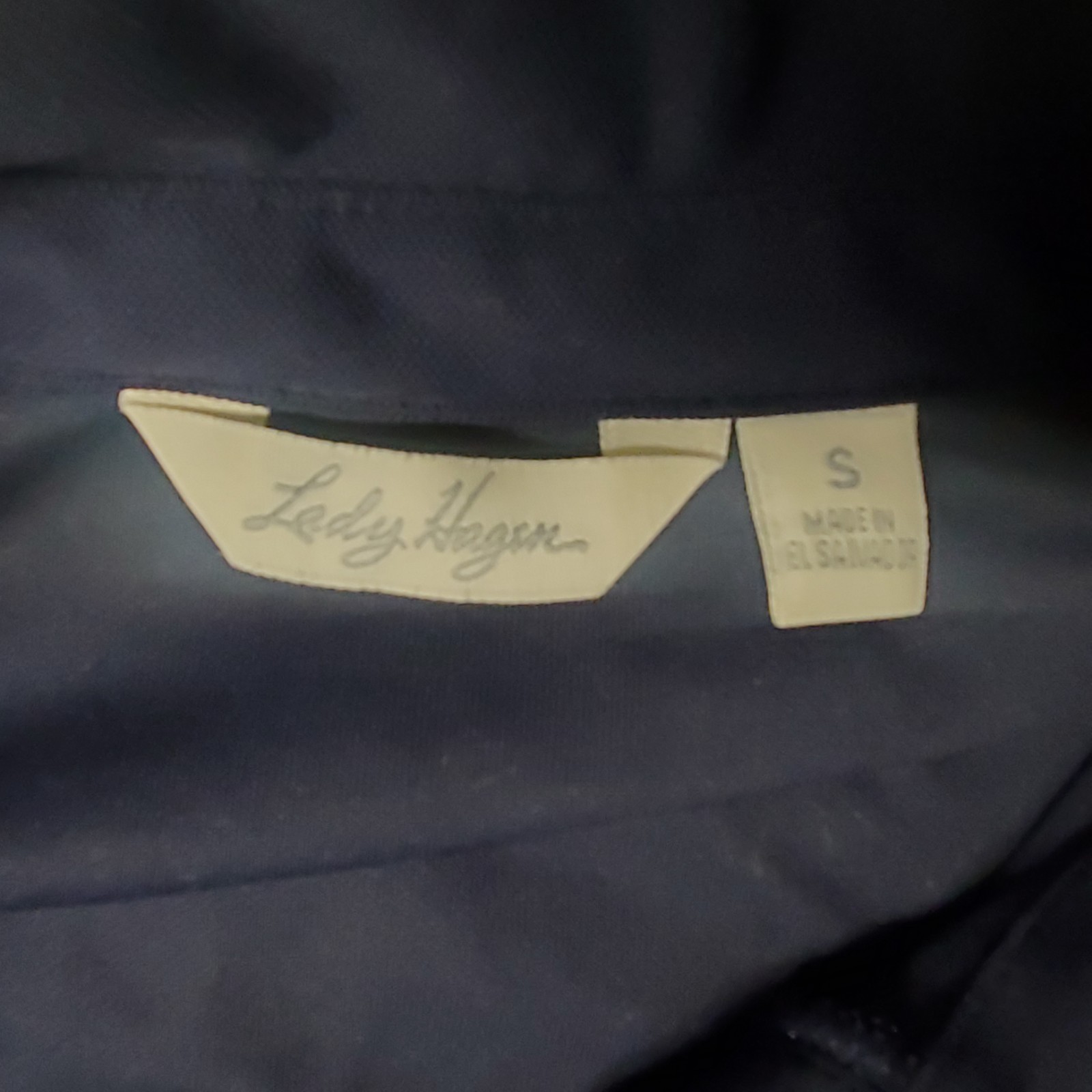 Lady Hagen Dry Fit Golf Polo Shirt Women’s S Small Dark Blue $45 Retail