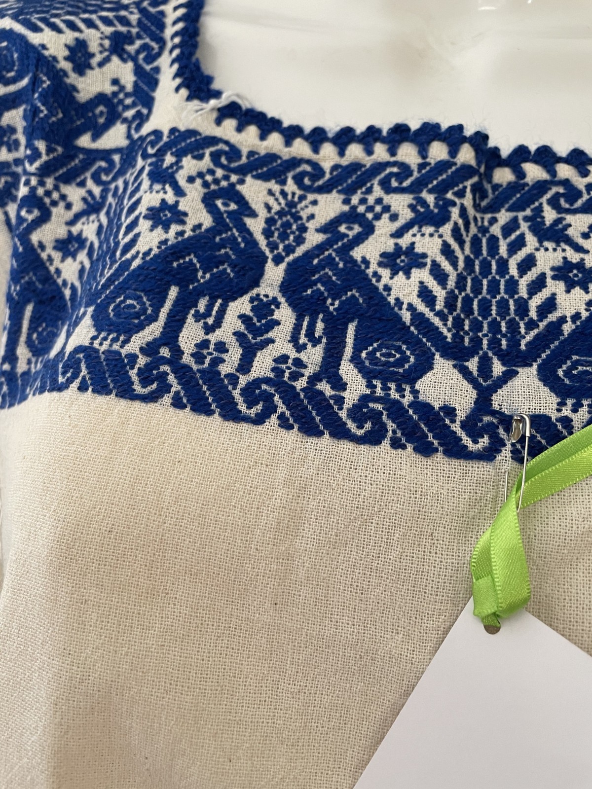 Hand made Mexican blouse ,