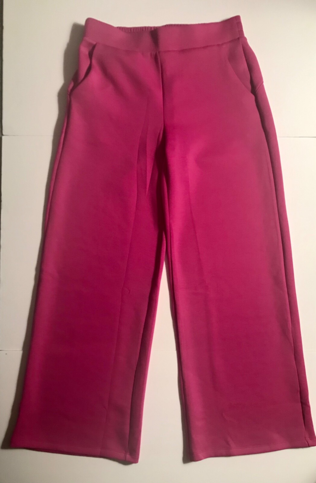 Dear Scarlett Hamptons Loungewear Top and Pants Travel Set Magenta Women’s Large