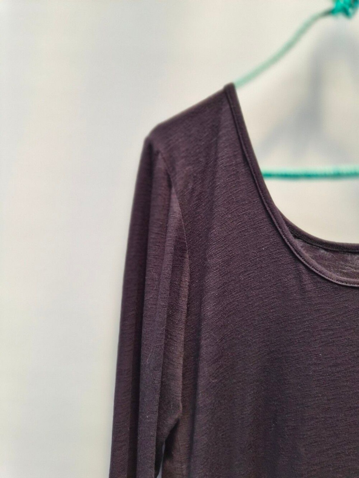 Dolan Black Knit Scoop Neck Top L Whimsigoth 90s Grunge Rayon Spandex Minimalist