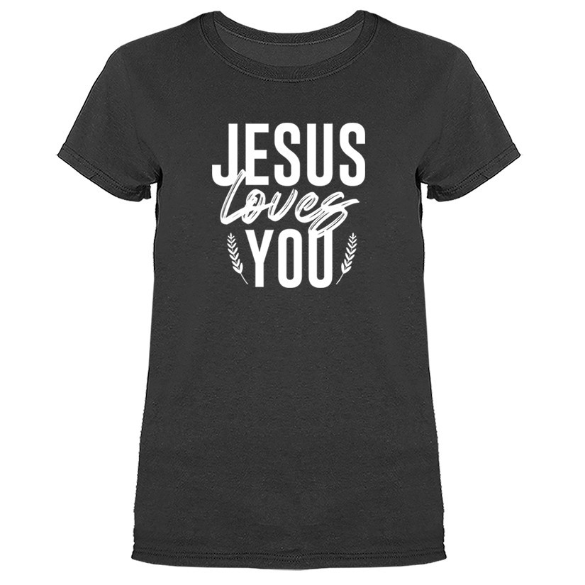 Jesus Loves You Christian Religious God Bible Church T-shirt