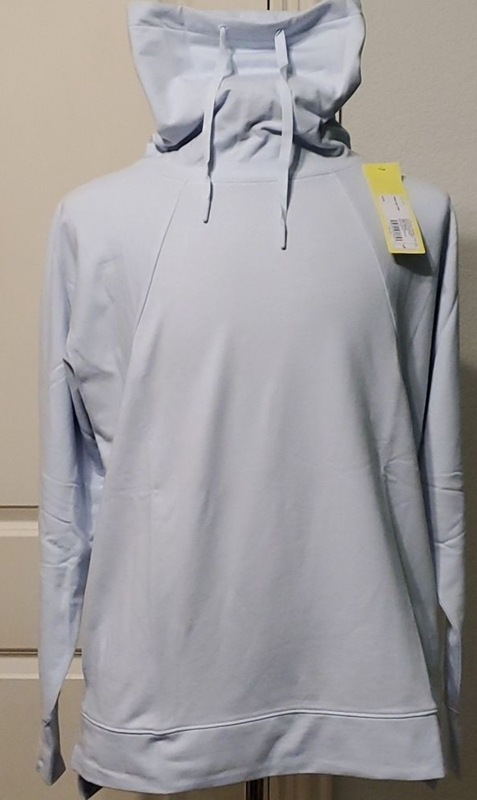 All In Motion Women’s Light Blue Funnel Neck Tunic Top W/Pockets Size LARGE NEW
