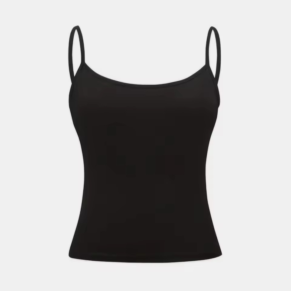 Women’s Camisole Tank Top-Breathable Cotton Stretch Soft with Scoop neckline