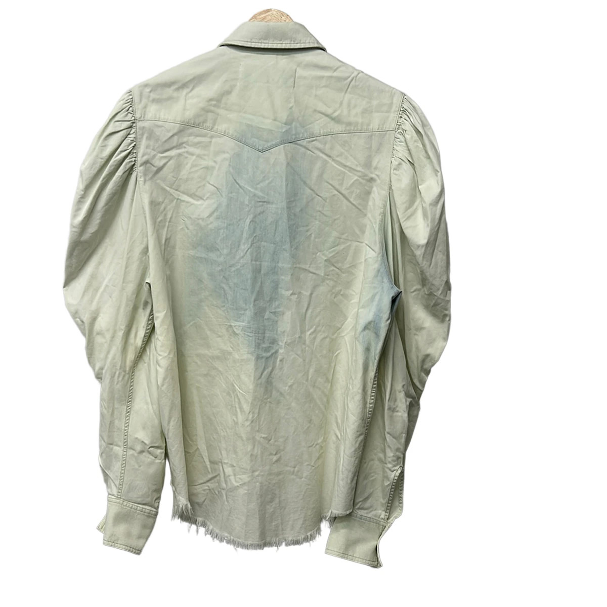 MARQUES’ ALMEIDA Light Blue Cream Women’s Blouse