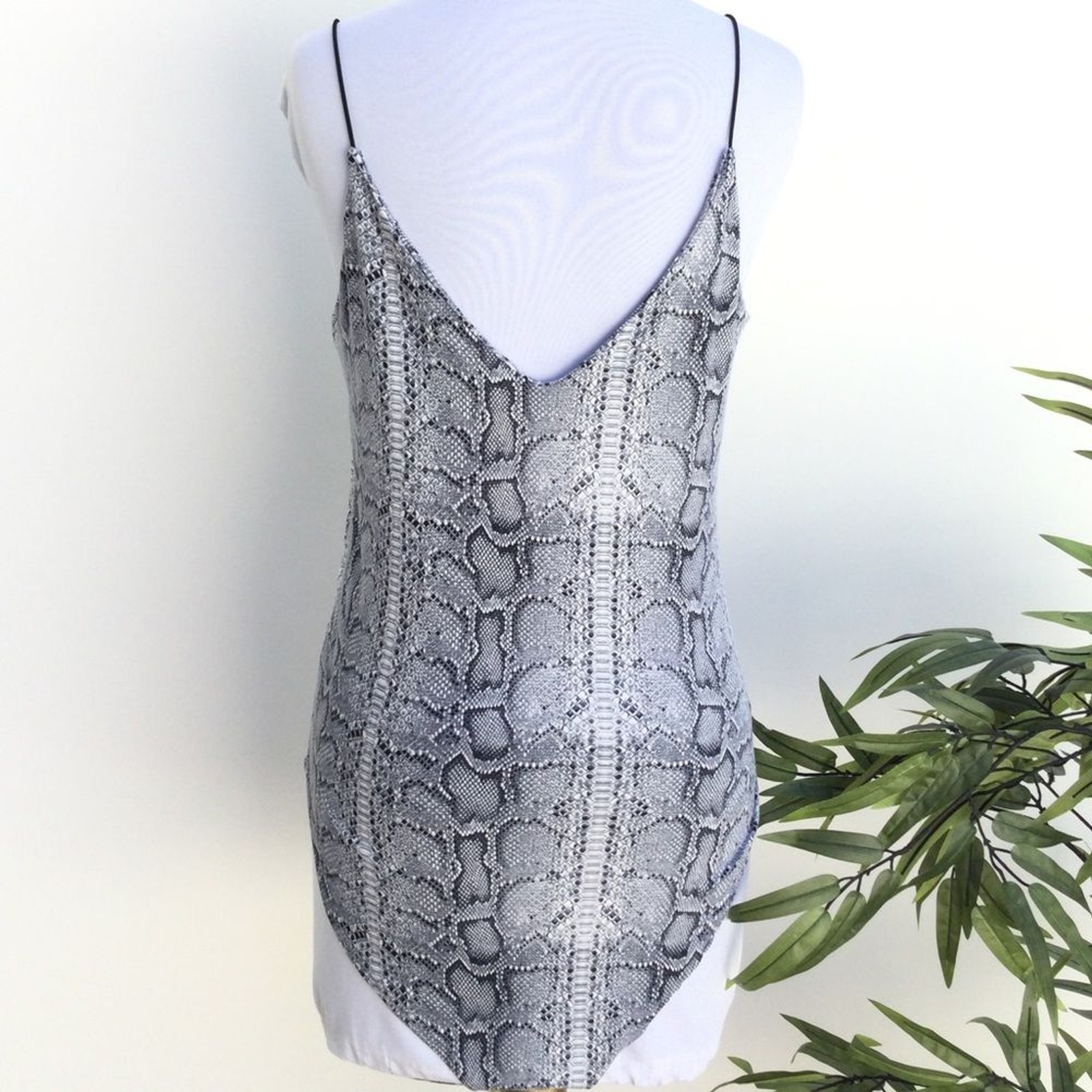 Snake Print Bodysuit