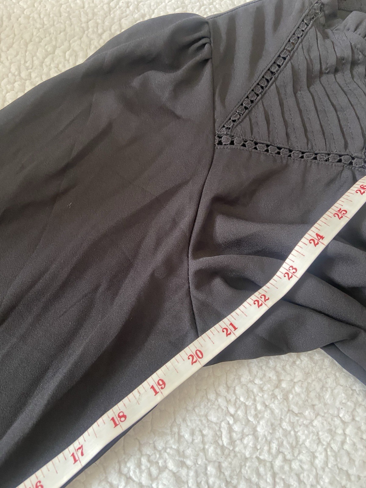 LTS Long Tall Sally Women’s Black Blouse Long Sleeved Size 18 New