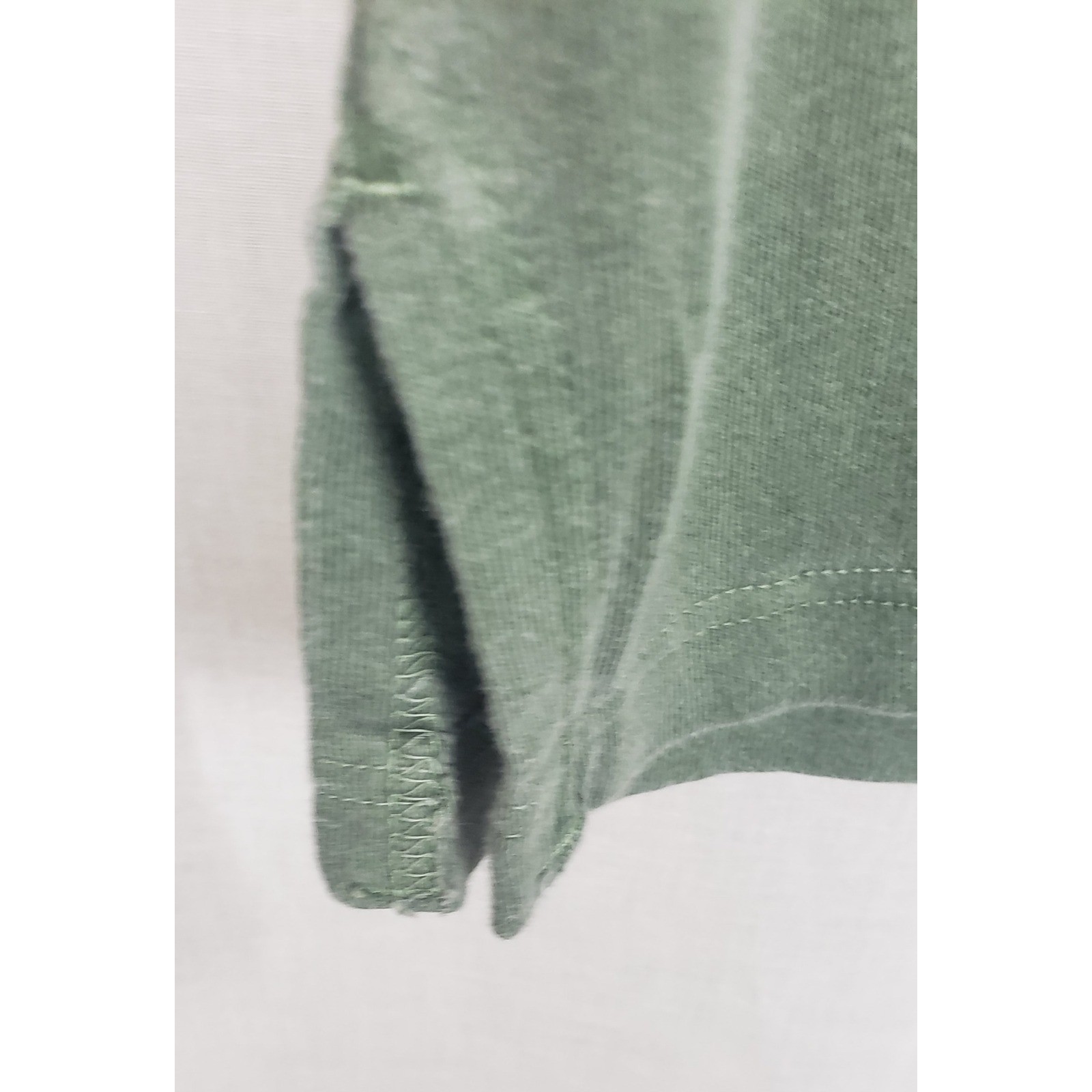 Hard Tail Forever Olive Green Long Sleeve Top OS Casual USA Y2K Earthy Gorpcore