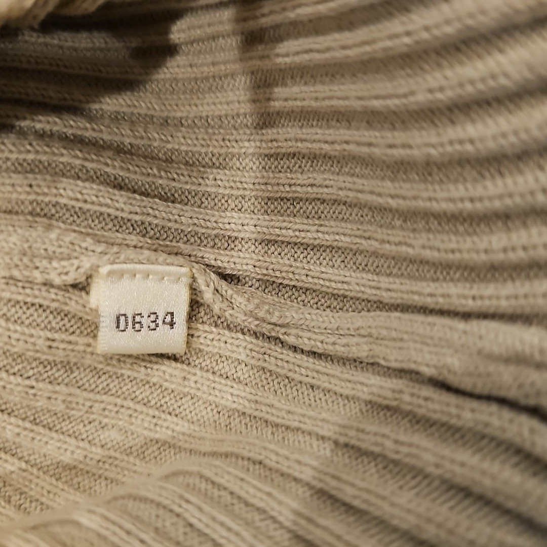 Casual Corner SS Top MEDIUM Pullover Belted BEIGE Vintage