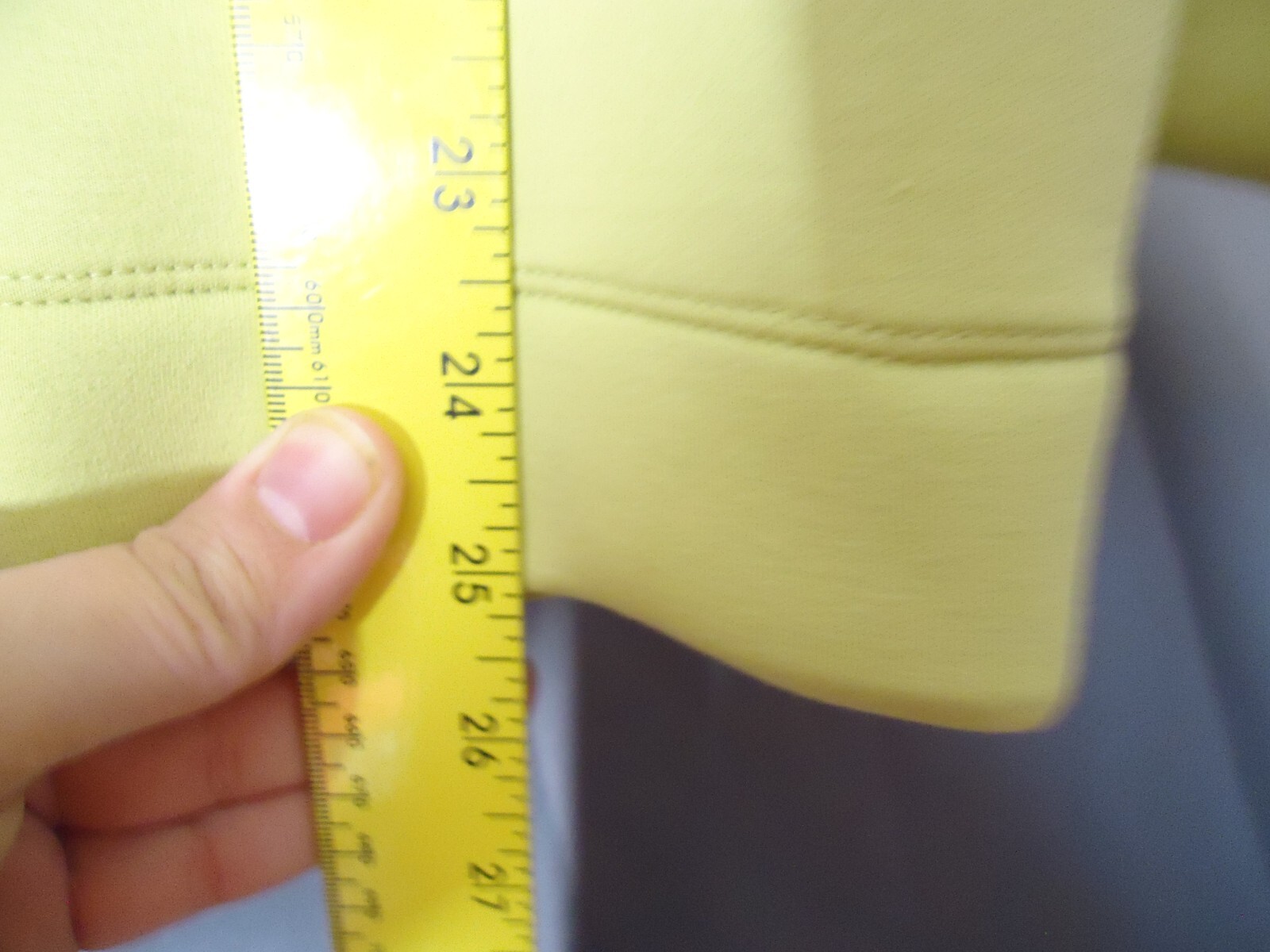 Marla Wynne Wynn Layers Scuba Pop Notch Lapel Jacket Yellowish Green Size 2x