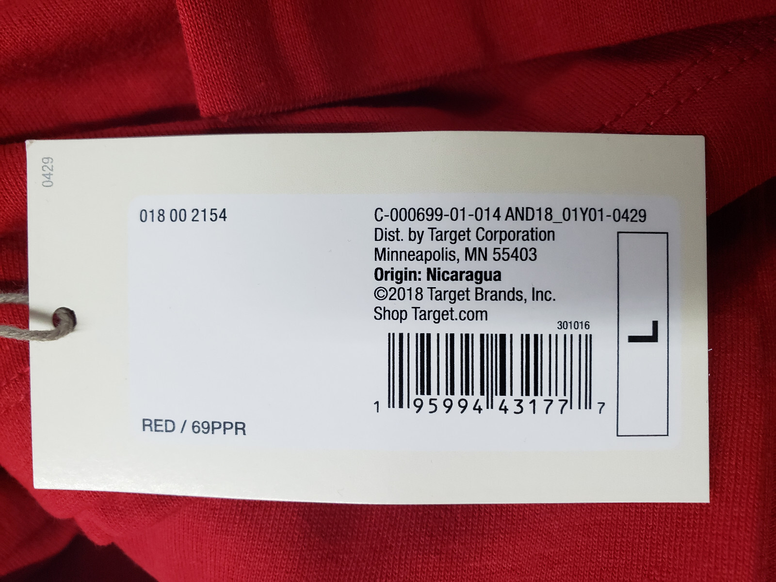 Women’s A New Day Long Sleeve Tee, Red, XS, MED, LARGE, NWT, SHIPS FREE