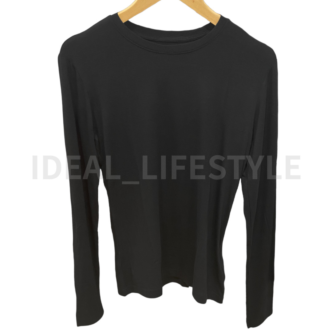 UNIQLO :C HEATTECH Extra Warm Cashmere Blend T-Shirt Crew-Neck Women 478955 NWT