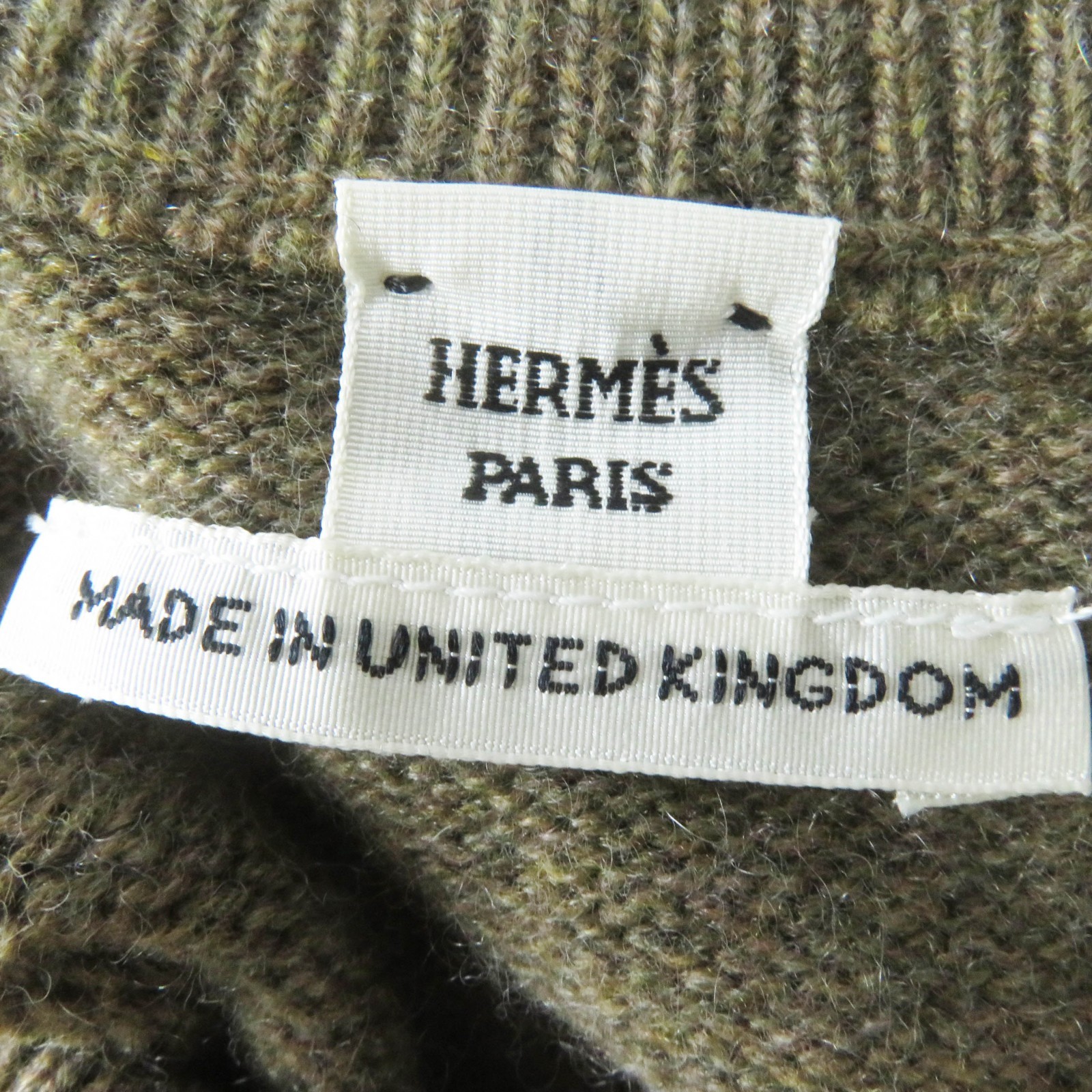 HERMÈS Hermes Crew neck Cashmere Knit – DUTY FREE