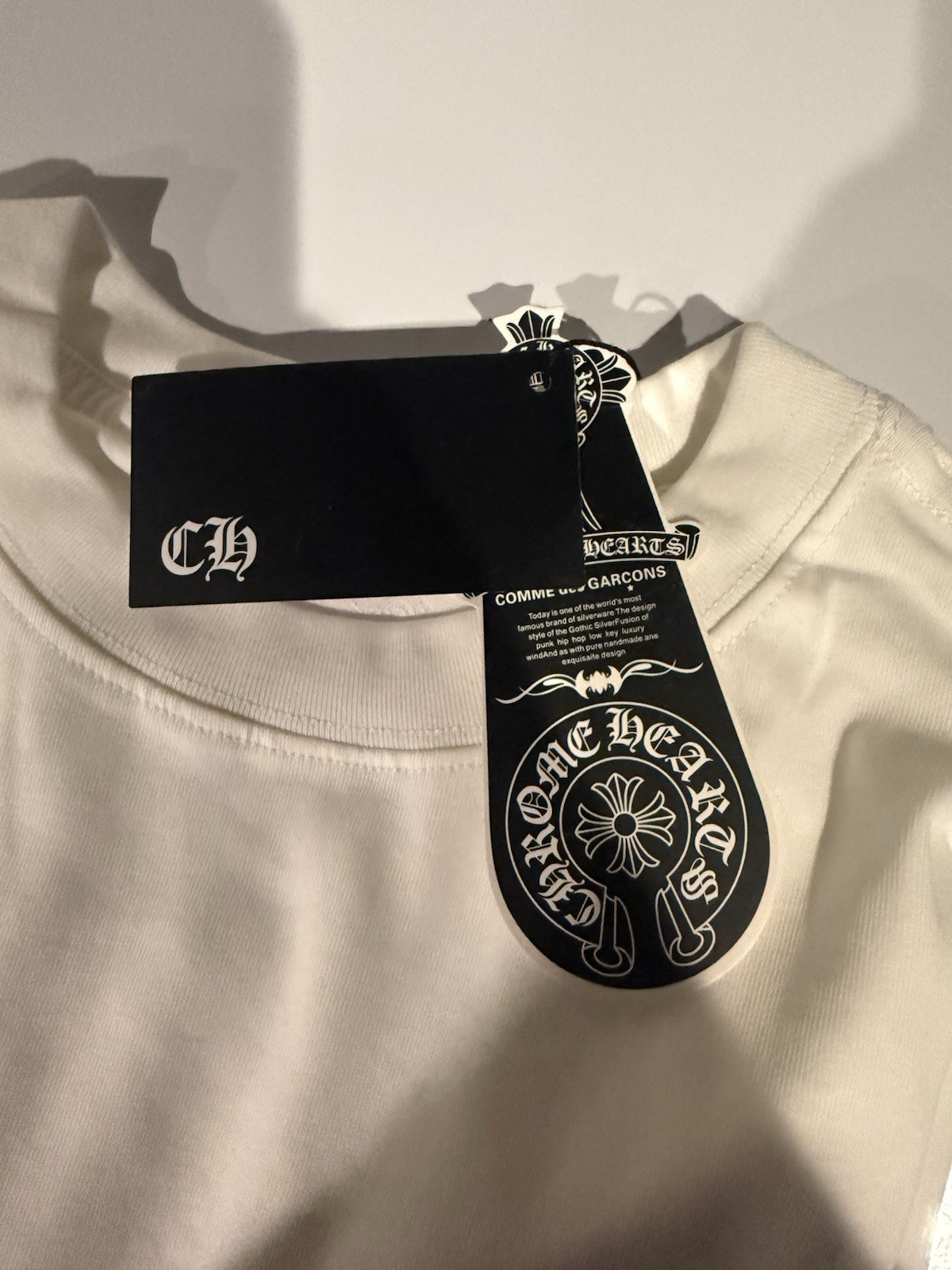 CH White And Pink Long Sleeve Size Small Men With Bag