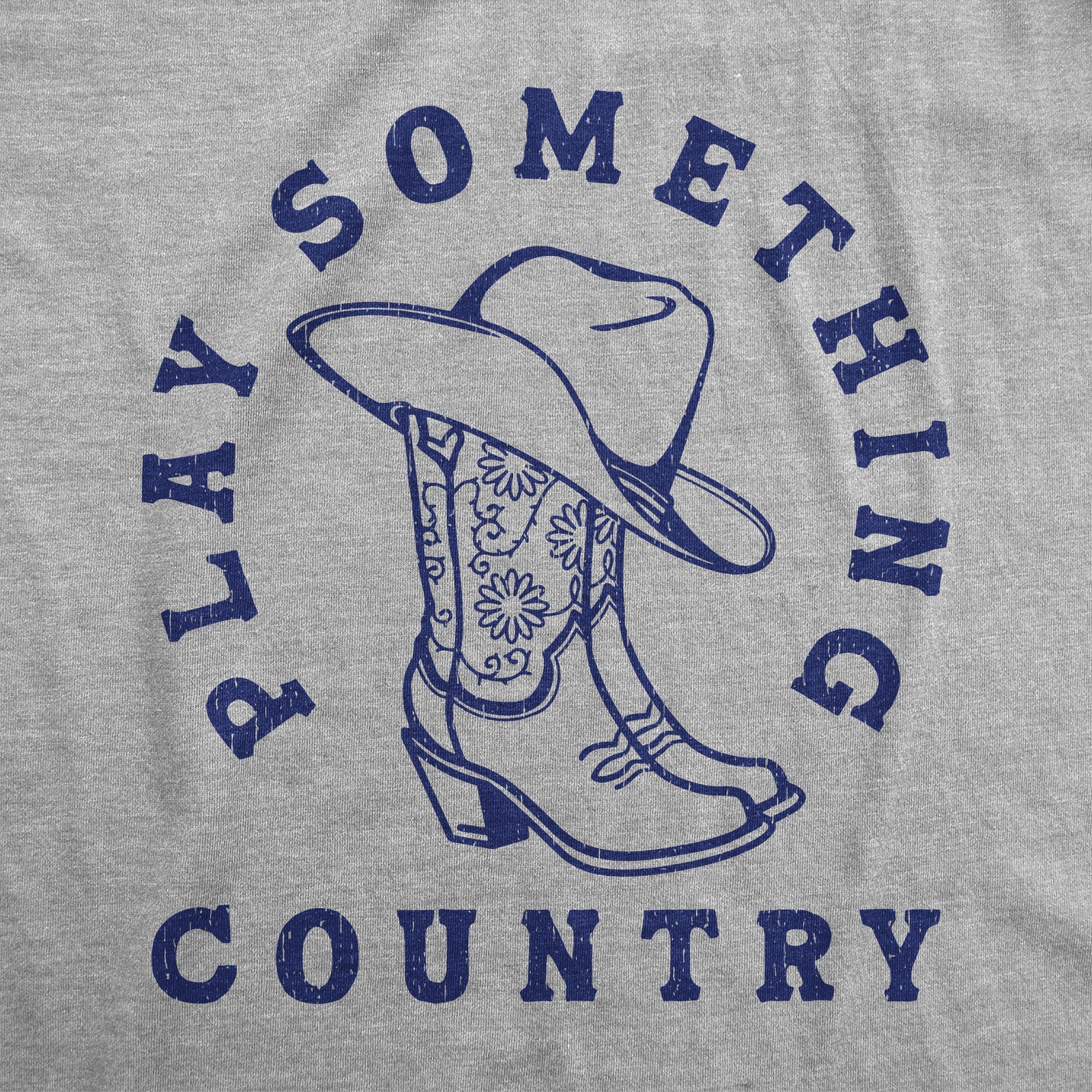 Womens Funny T Shirts Play Something Country Sarcastic Music Graphic Novelty Tee