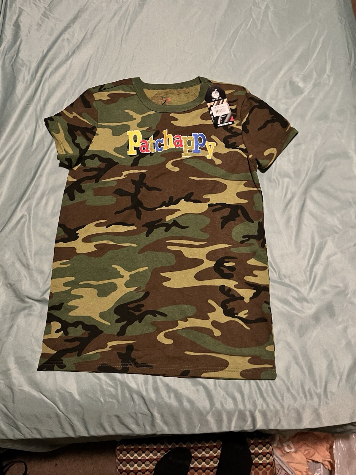 Rothco Women’s L Camo Patched Short Sleeve Shirt