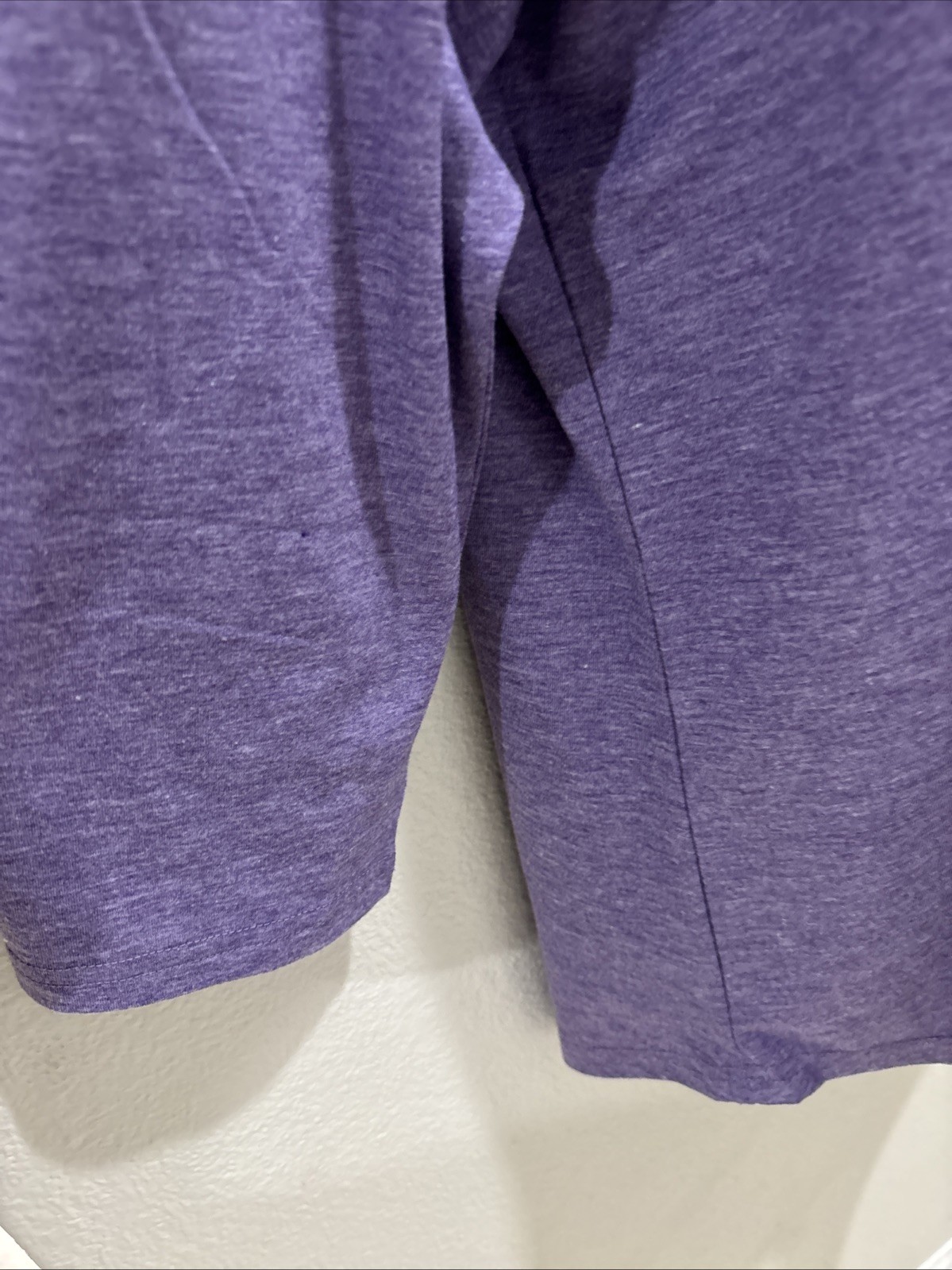 NWT Ofeefan Women XXL Purple Polyester Rayon, 3/4 Sleeve Tunic L 28”, Chest 46”