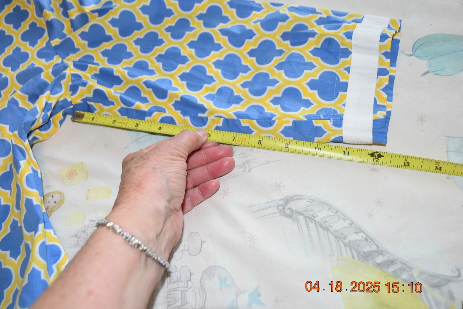 Magnolia Lane Collection Masters Pattern 3/4 sleeve Golf Tunic Shirt Med – EUC