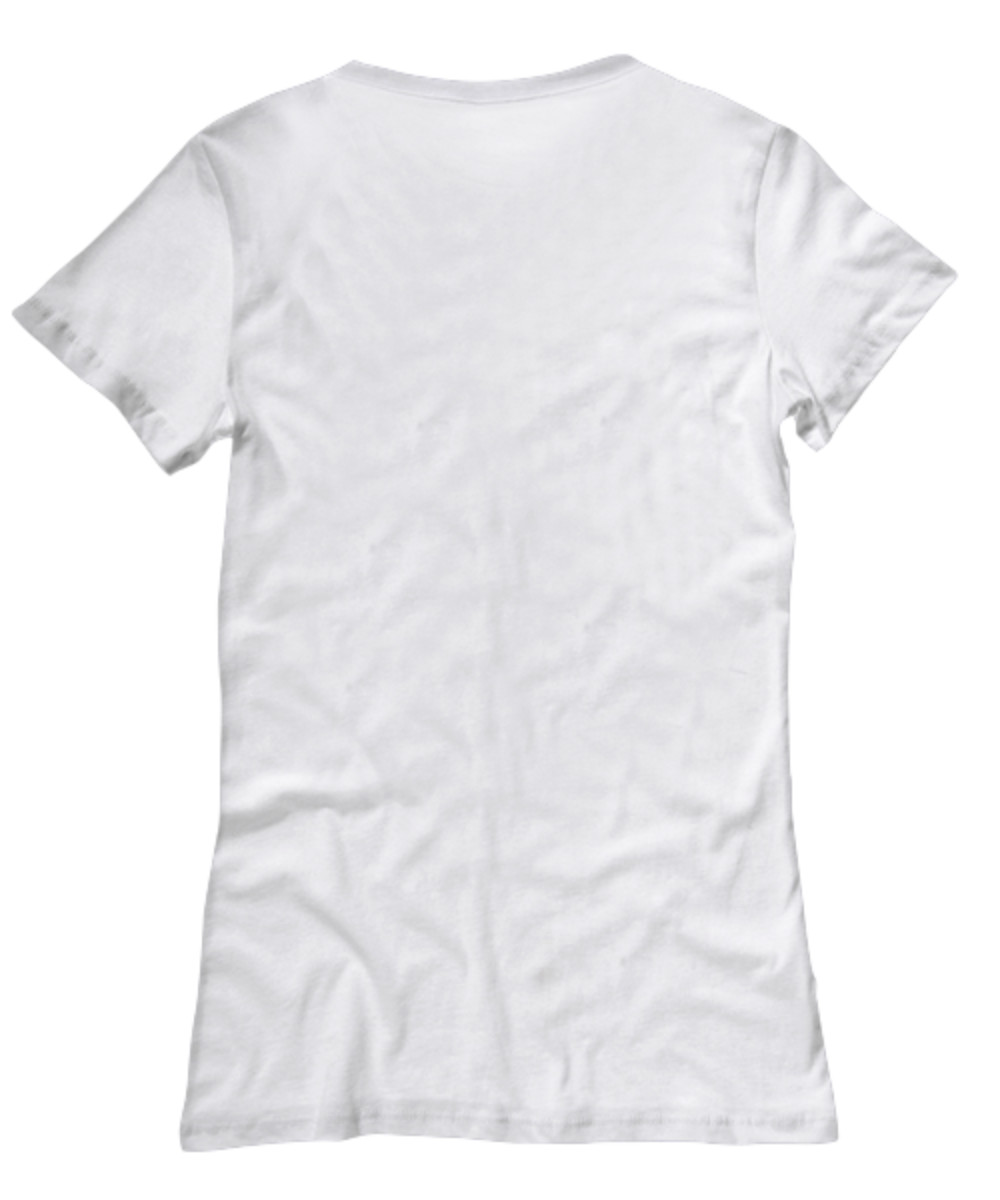 women’s white tee black history month apparel women t-shirt for Black Women gift