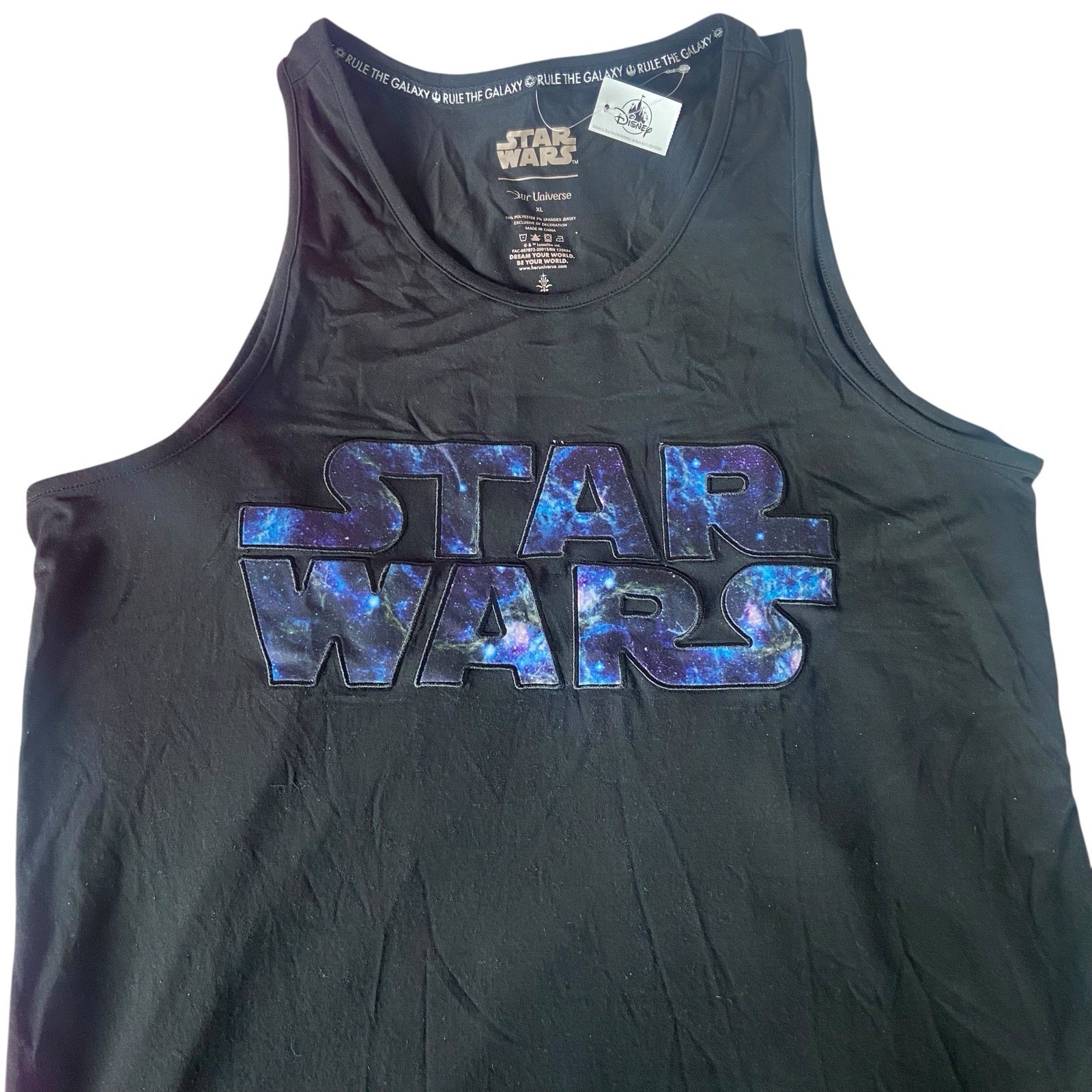 Star Wars Top Adult XL Galaxy Logo Tank by Our Universe Unisex Disney Parks