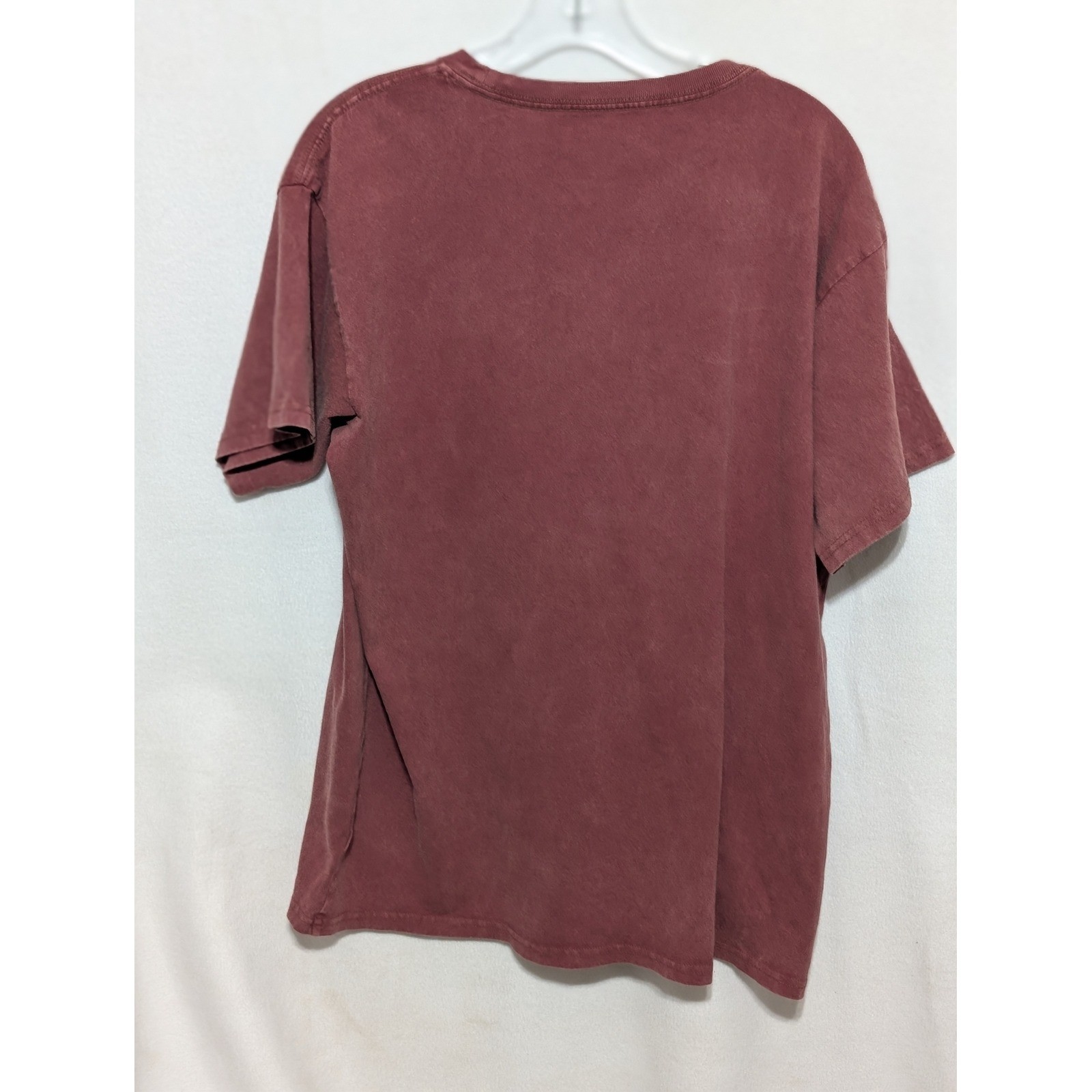 Wrangler Womens Rodeo Graphic T-Shirt Maroon Western Cowboy Tee XS