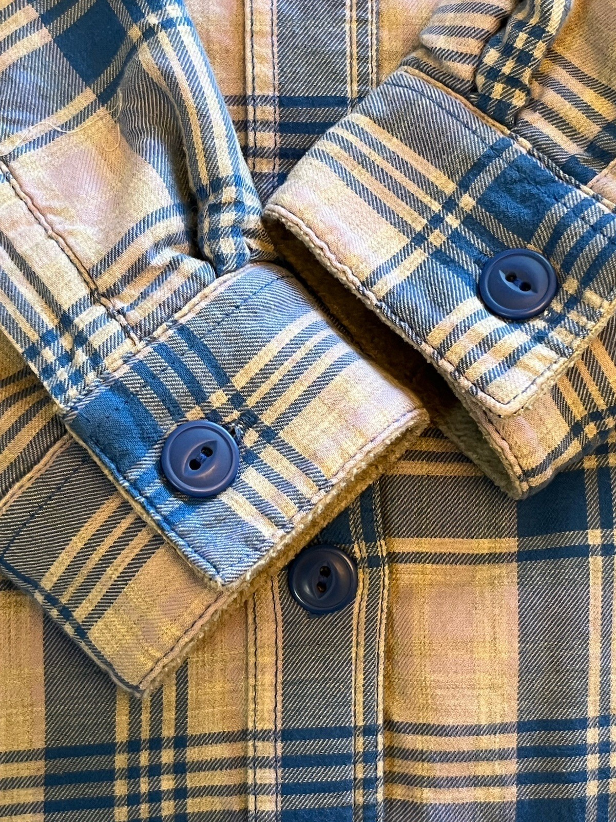 L.L. Bean Ladies Flannel Shirt Jacket-Size Small-Cotton Poly-Shacket