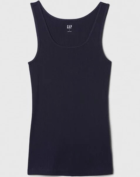Gap Favorite Rib Tank Top BLACK or WHITE Great Layering NEW XXS-XL