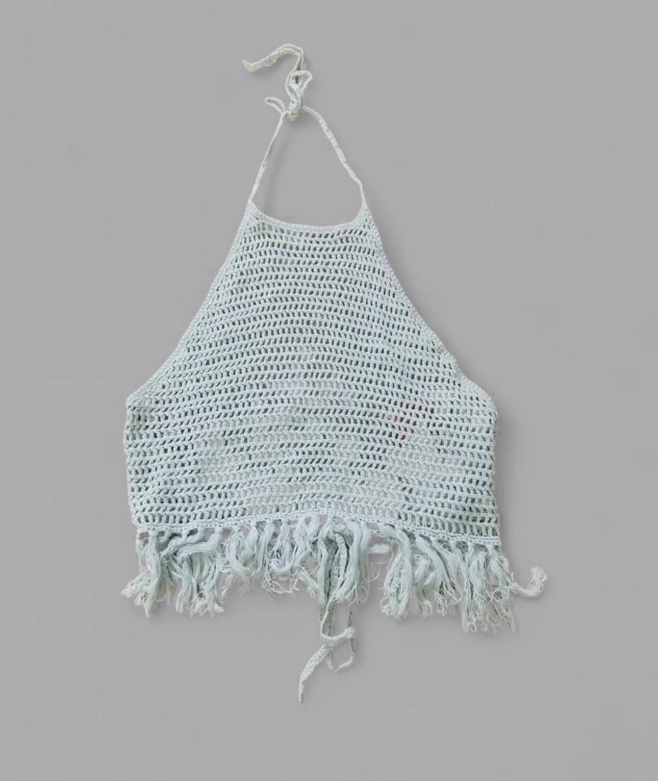 BNWT Forever 21 Crochet Fridge Halter Size US M mint Color