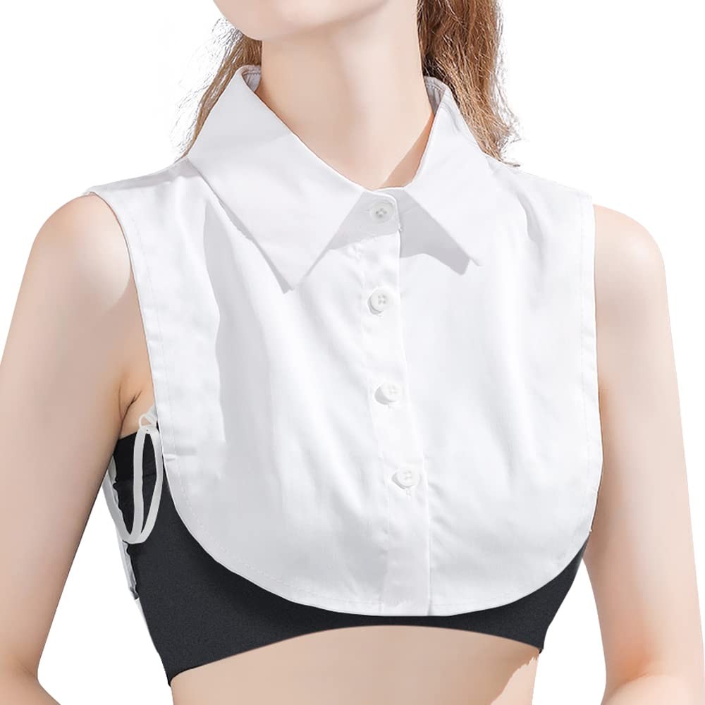 Fake Collar Detachable Collar Blouse Dickey Collar Half Shirts False Collar f…