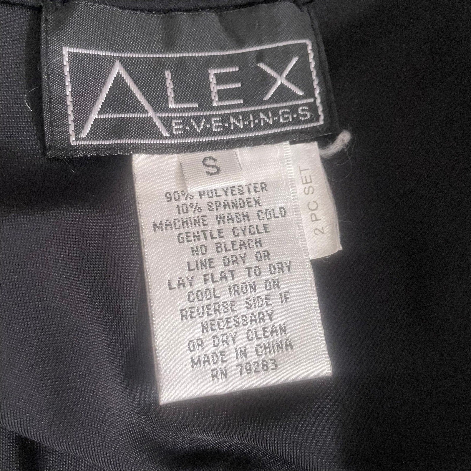 Alex Evenings Vintage Velvet Tank S Scoop Neck Special Events Timeless Classy