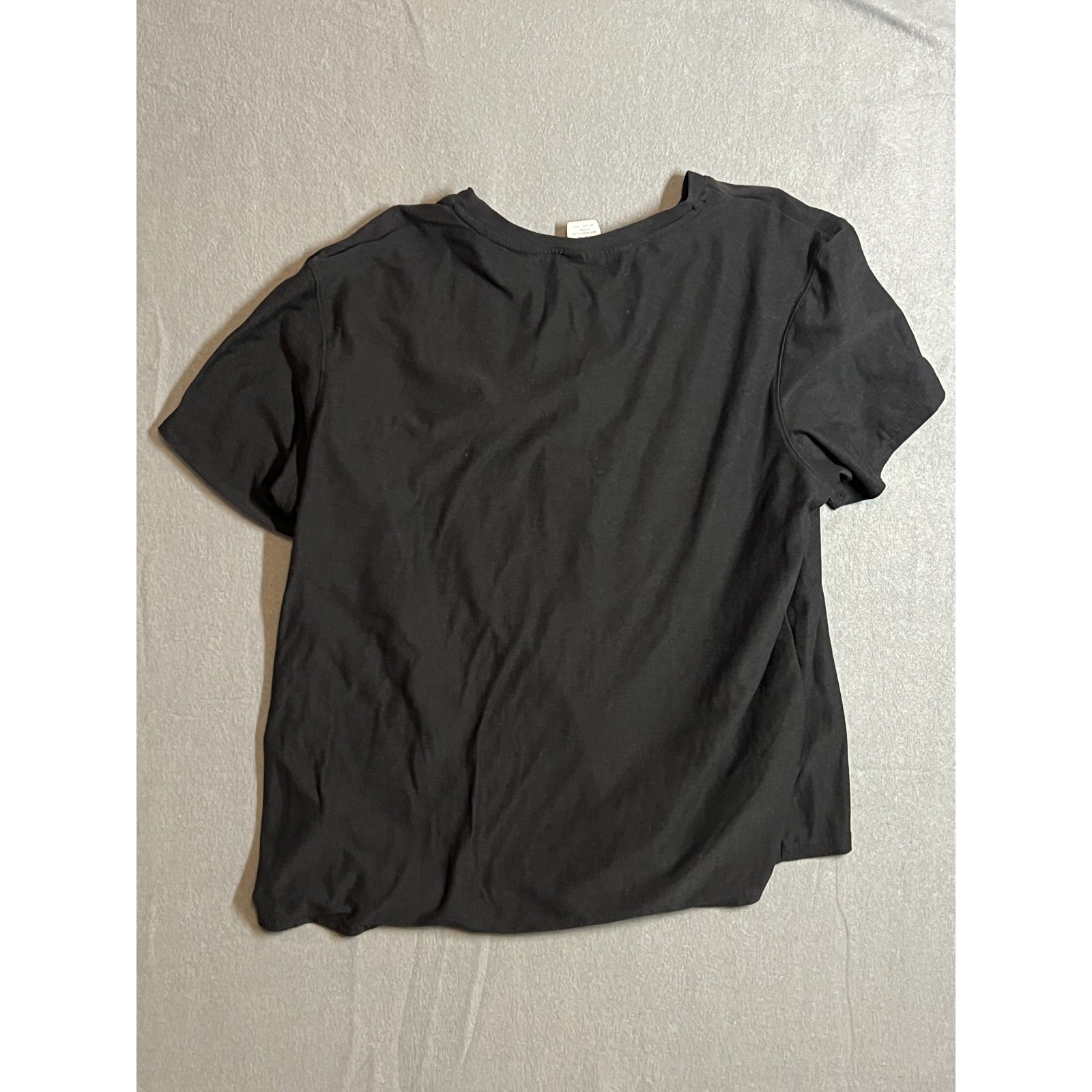 Athletic Works ButterCore Women’s Short Sleeve T-Shirt Black Size M (8-10)