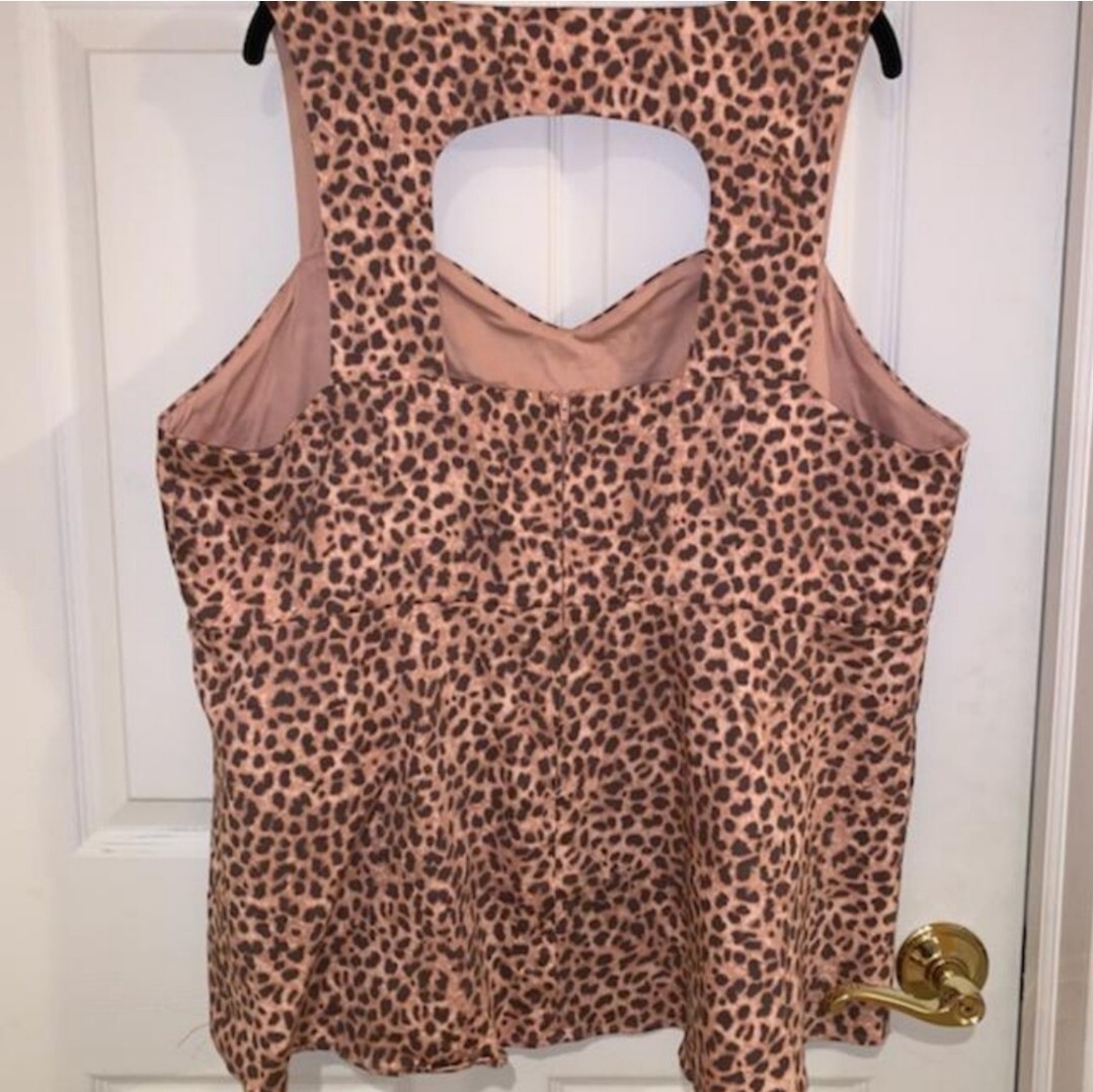 Torrid 3 (3X) Animal Print Top- Worn Once!