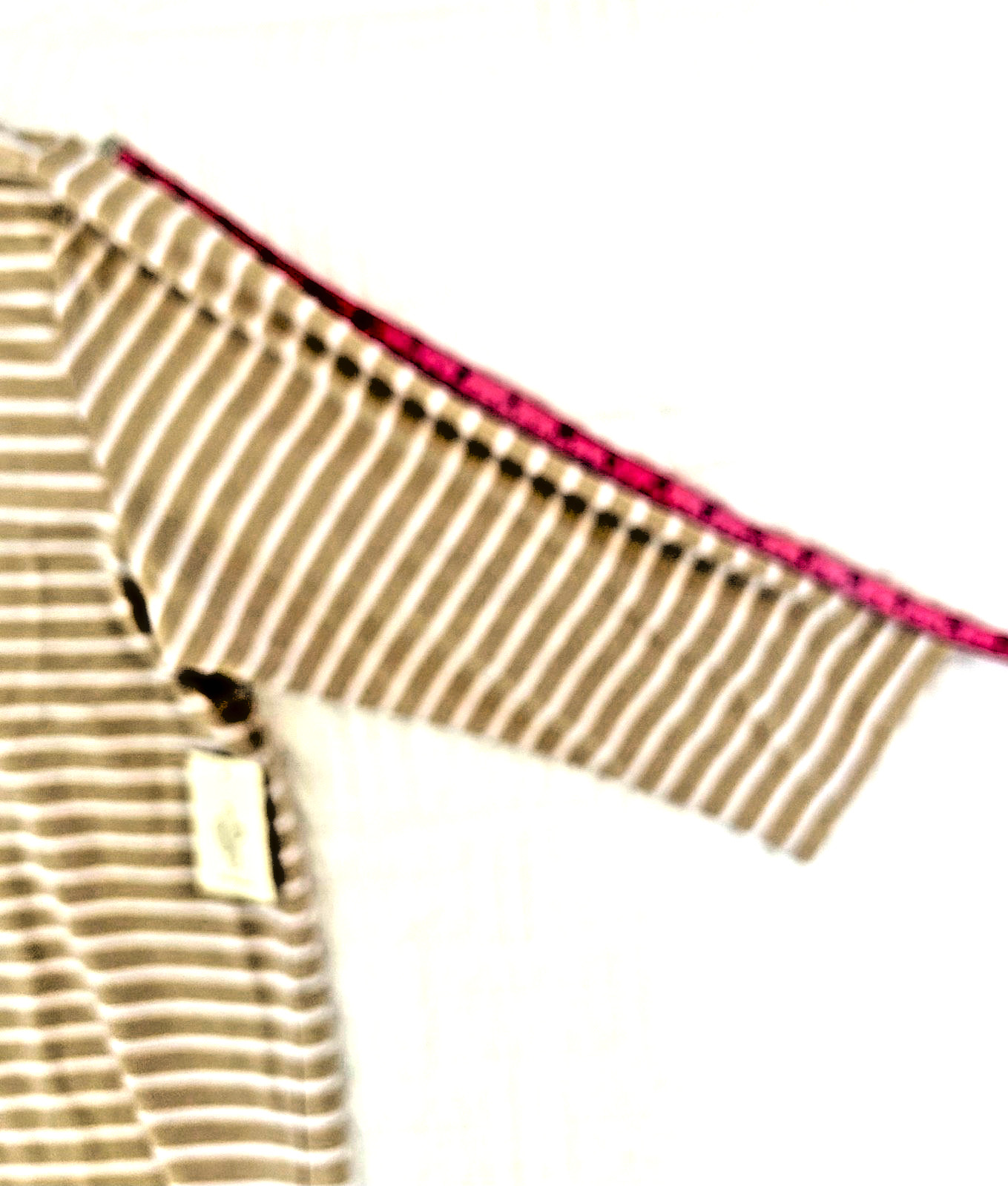 Cactus & Pearl, Women’s top, XL, beige & white stripe w/ 3 seagulls, new w/tags