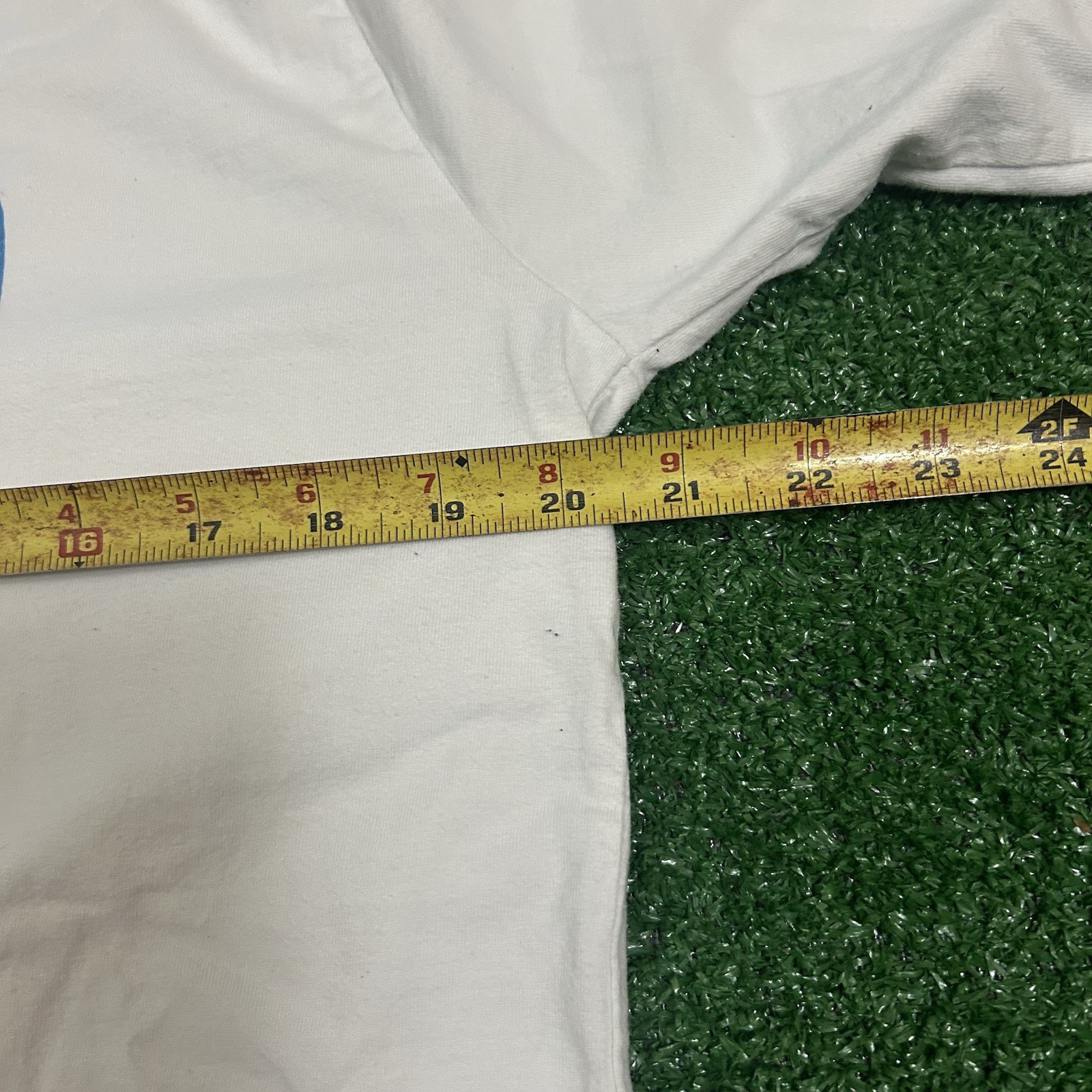 Team USA 2010 Vancouver Olympics Long Sleeve T-Shirt Sz L White Graphic Tee