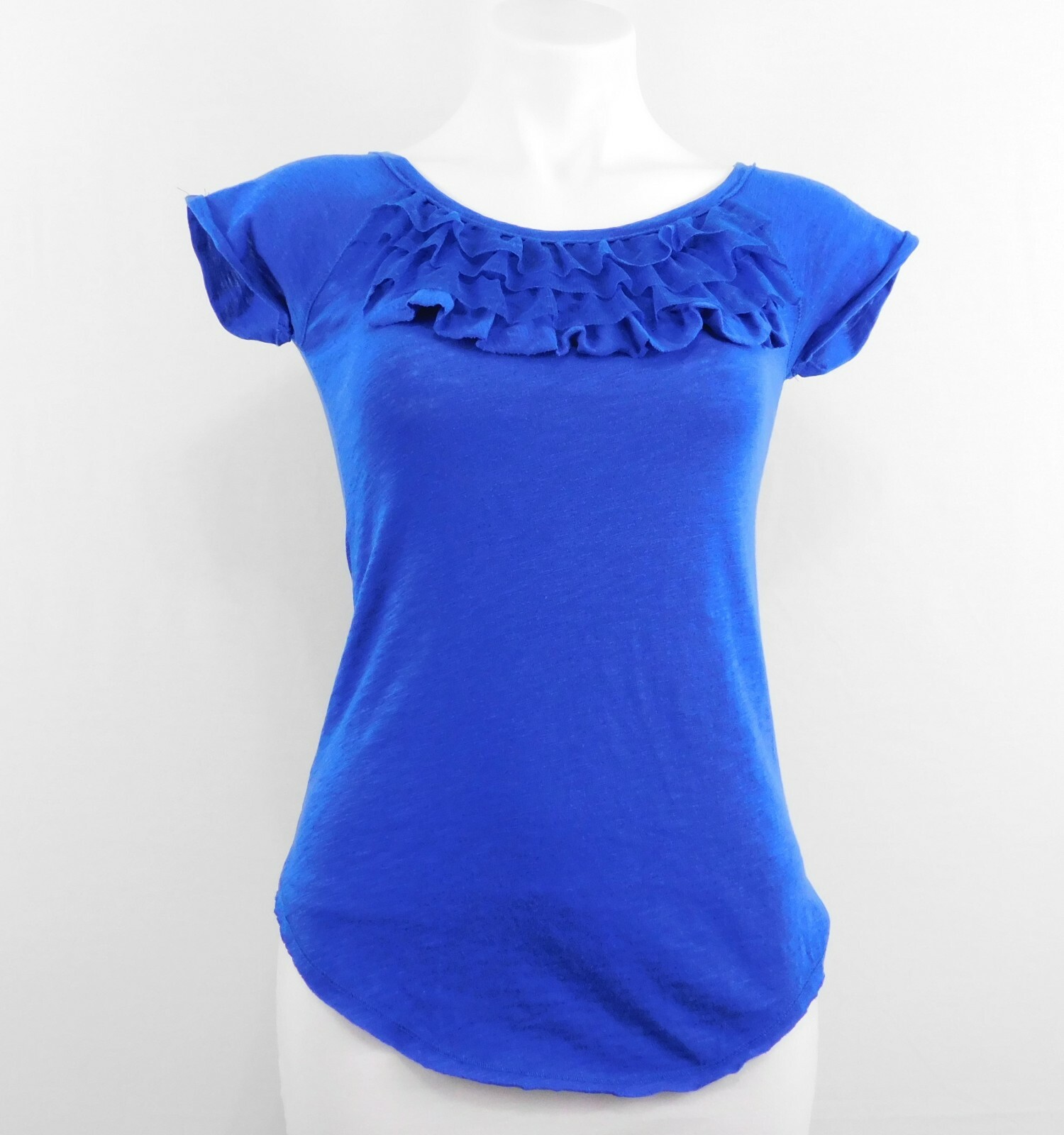 Color Story Women Shirt, Size M, Blue, 100% Cotton