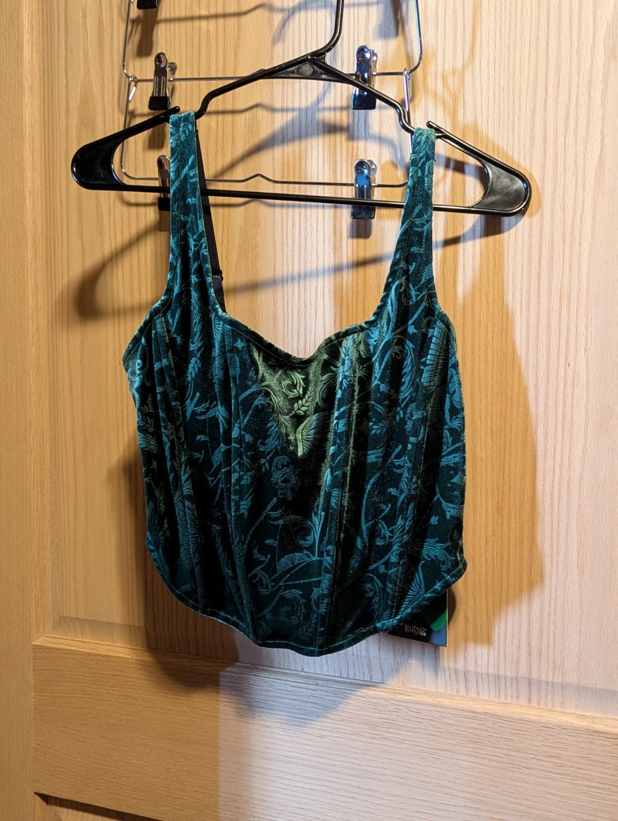 Emerald Envy Wizard Of Oz CORSET TOP Killstar