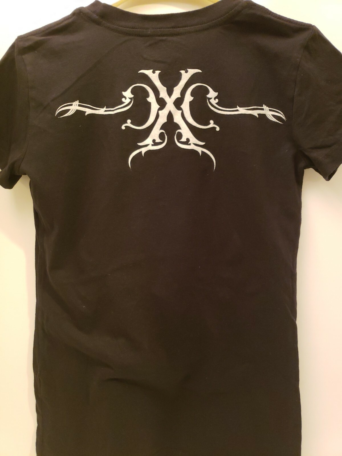 Xtreme Couture Affliction Sexy Velvet Eagle Crest Fitted Junior T Shirt X SMALL