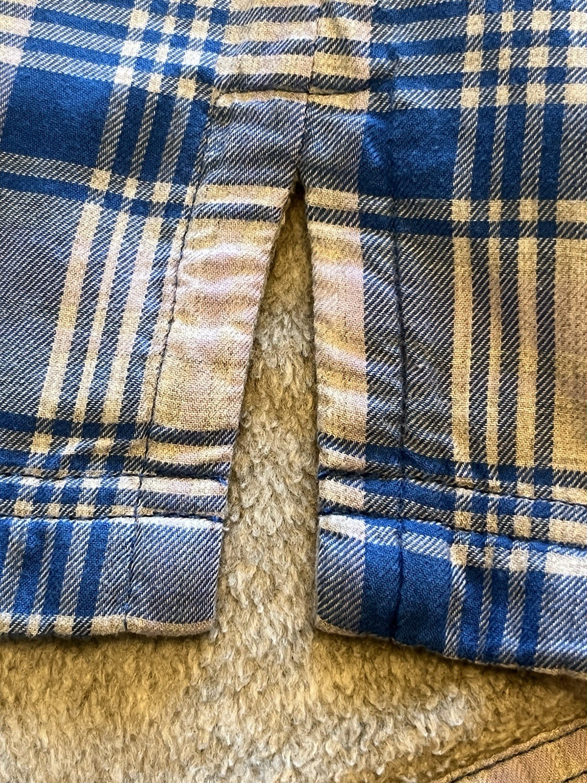 L.L. Bean Ladies Flannel Shirt Jacket-Size Small-Cotton Poly-Shacket