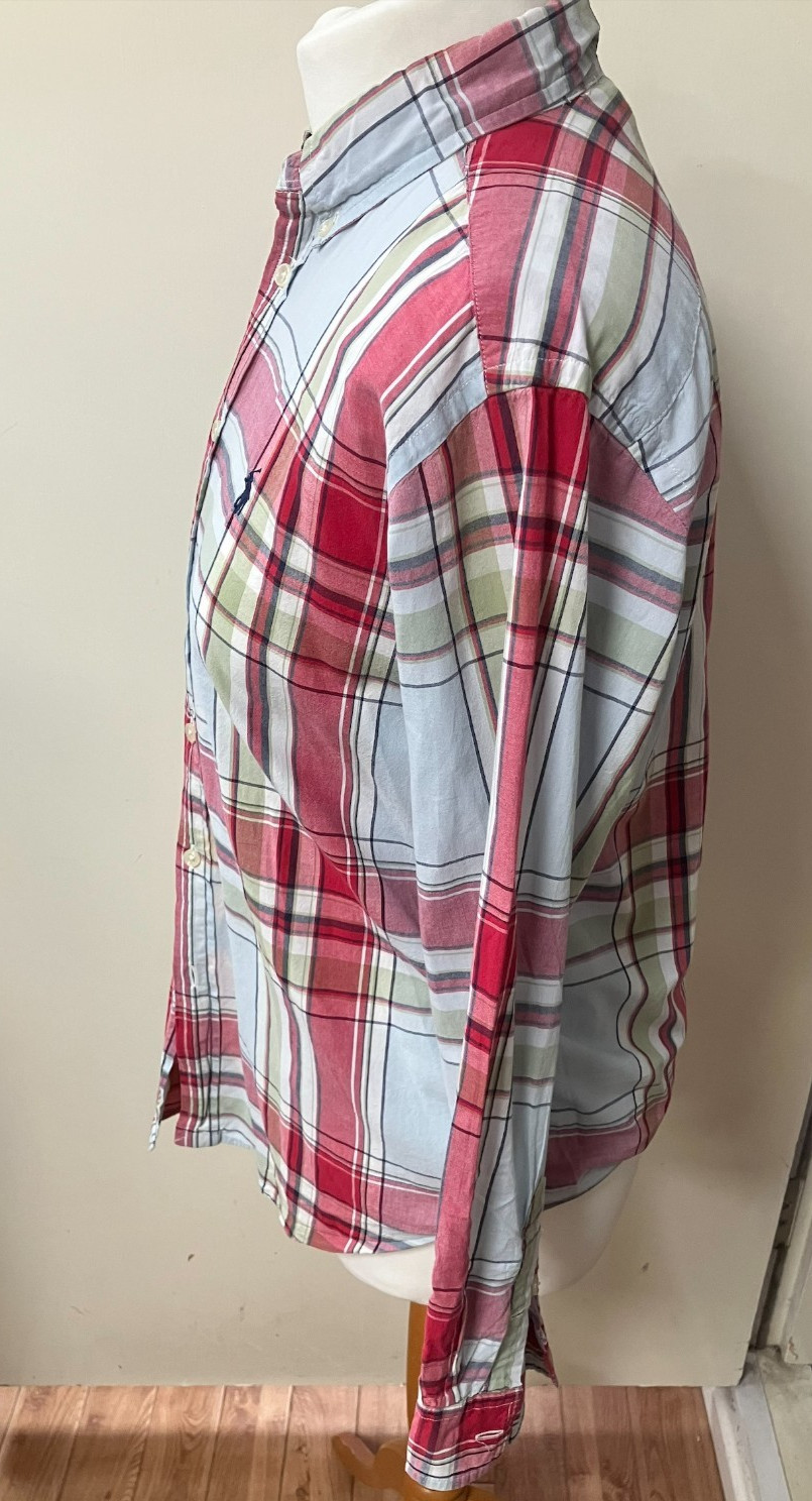 Lovely Ralph Lauren 100% Cotton Blouse Size L (16/18) [CM]