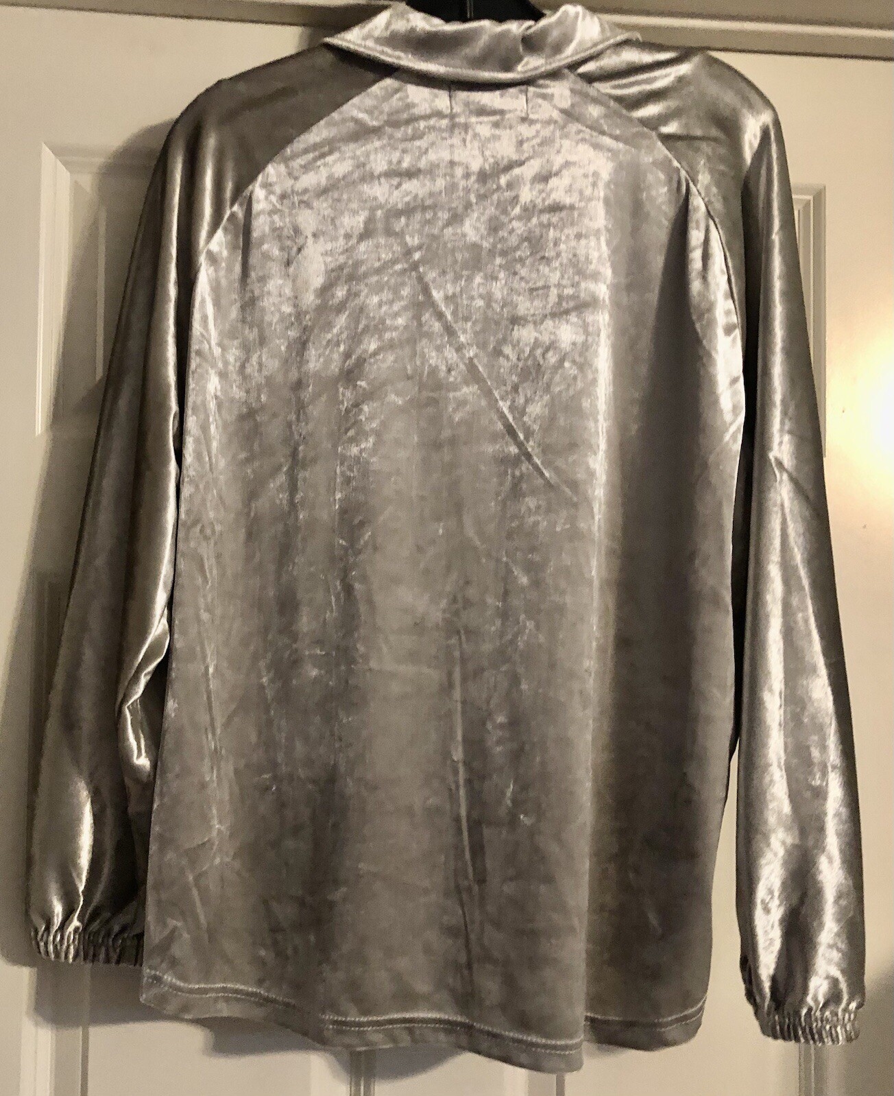 NWOT OAT Coastal Preppy Old Money Quiet Luxury Crushed Velvet Scandi Size M