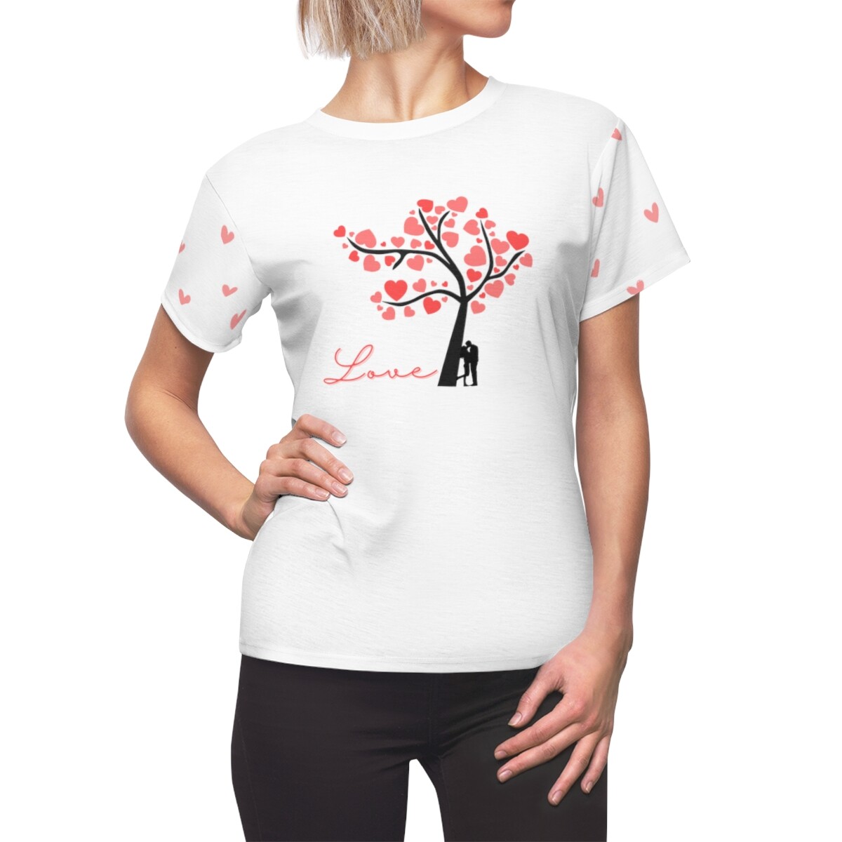 Women’s Cut & Sew Tee (AOP)